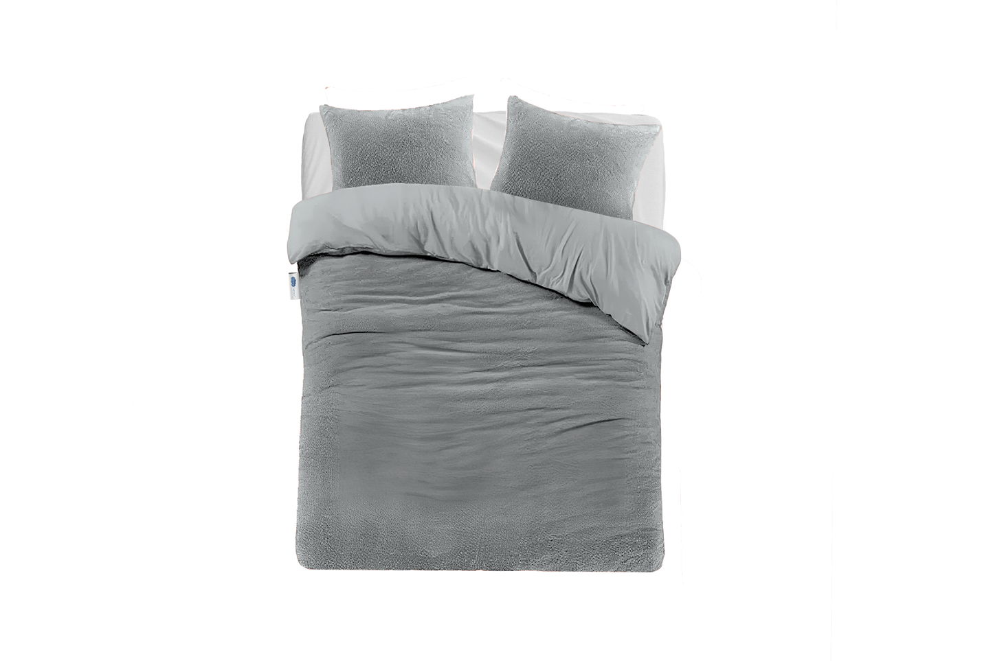 Teddy-Bettwäsche-Set Quiet Gray