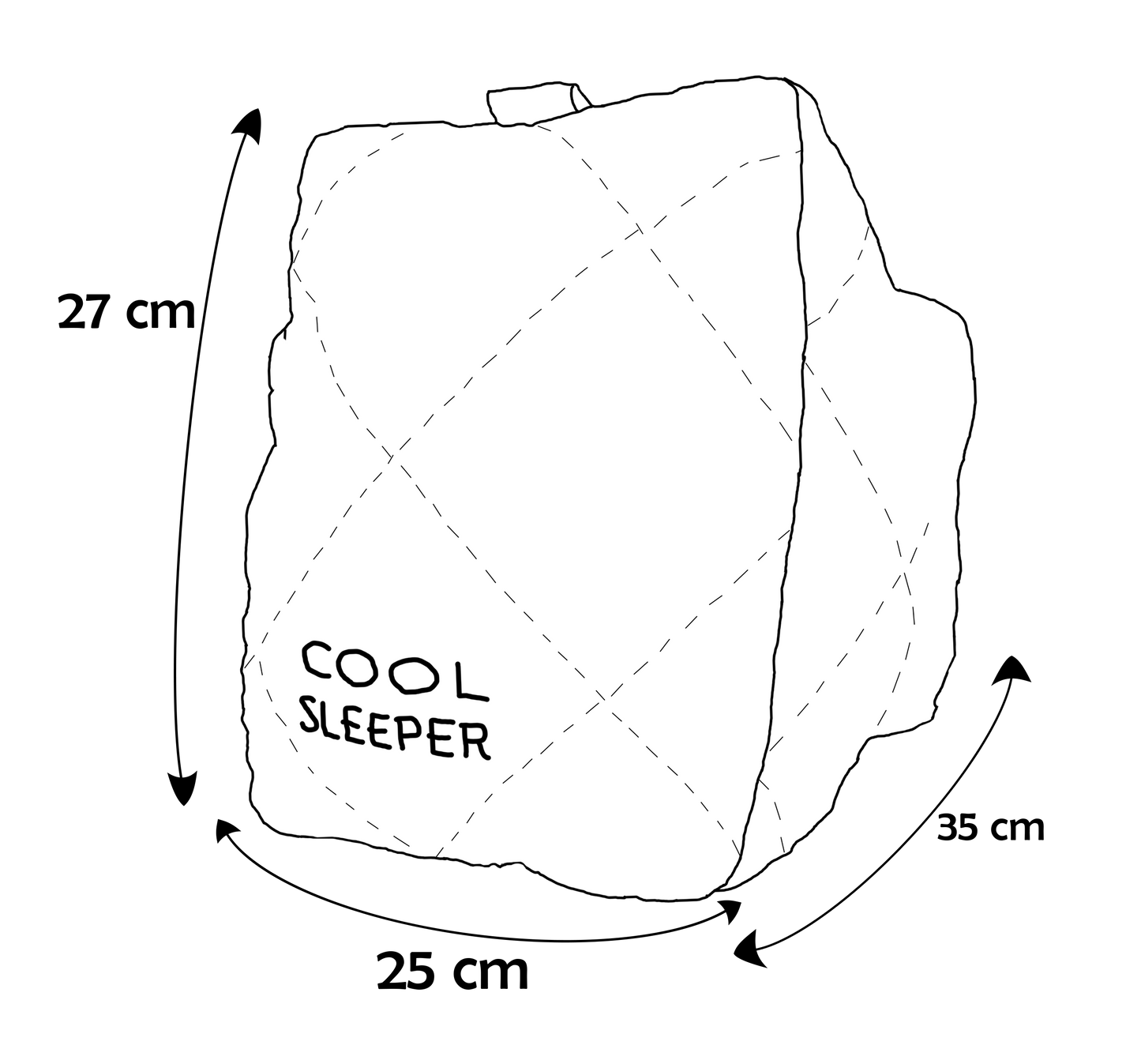 Das Kniekissen Cool Sleeper