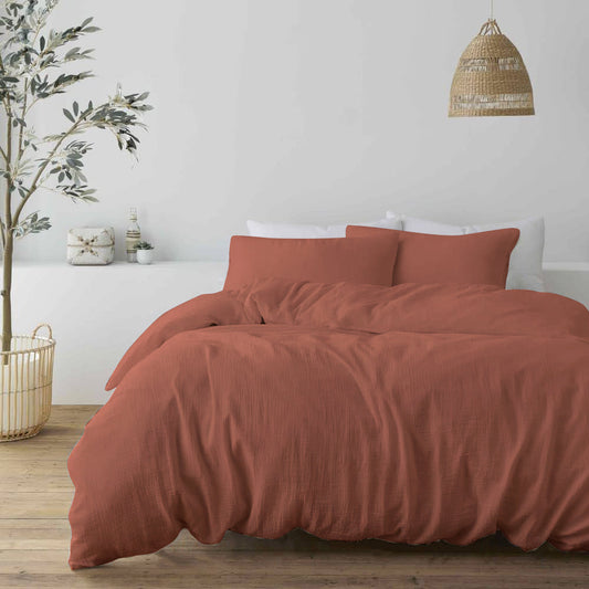Mousseline Quilt Cover Set Nude