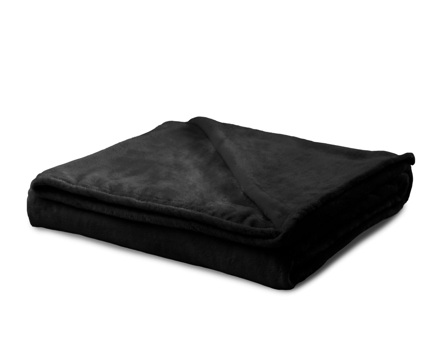 Coral Fleece Decke Van der Valk - Schwarz