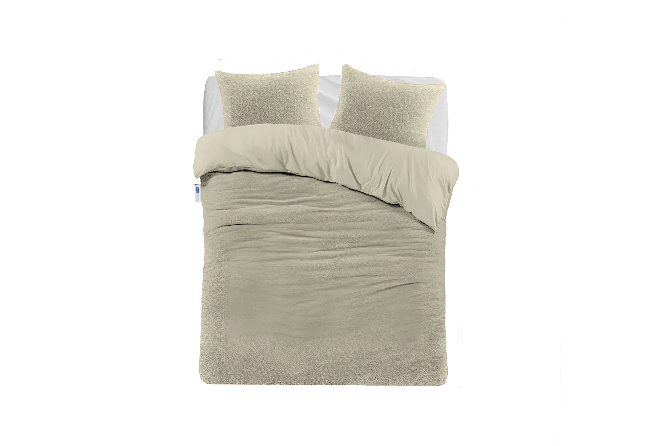 Teddy Quilt Cover Set Olive Green