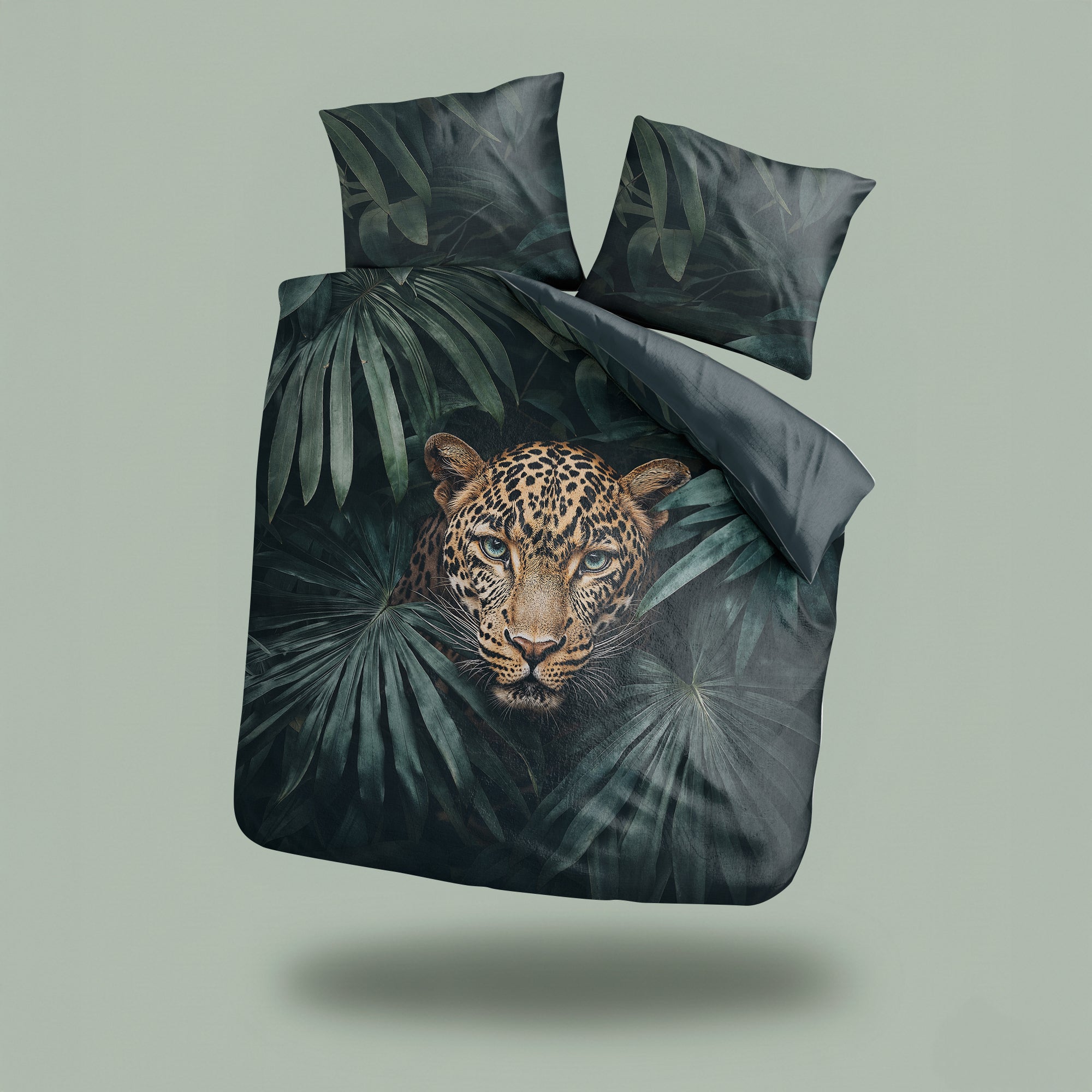 Dekbedovertrek Jungle Majesty Leopard