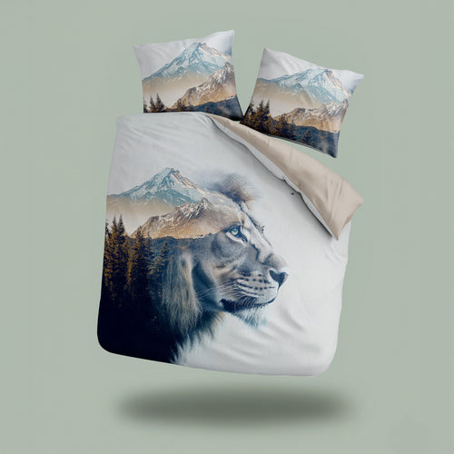 Bettbezug Doube Exposure