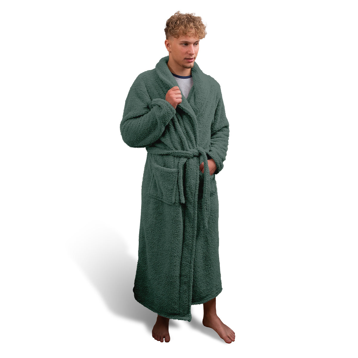 Teddy-Bademantel