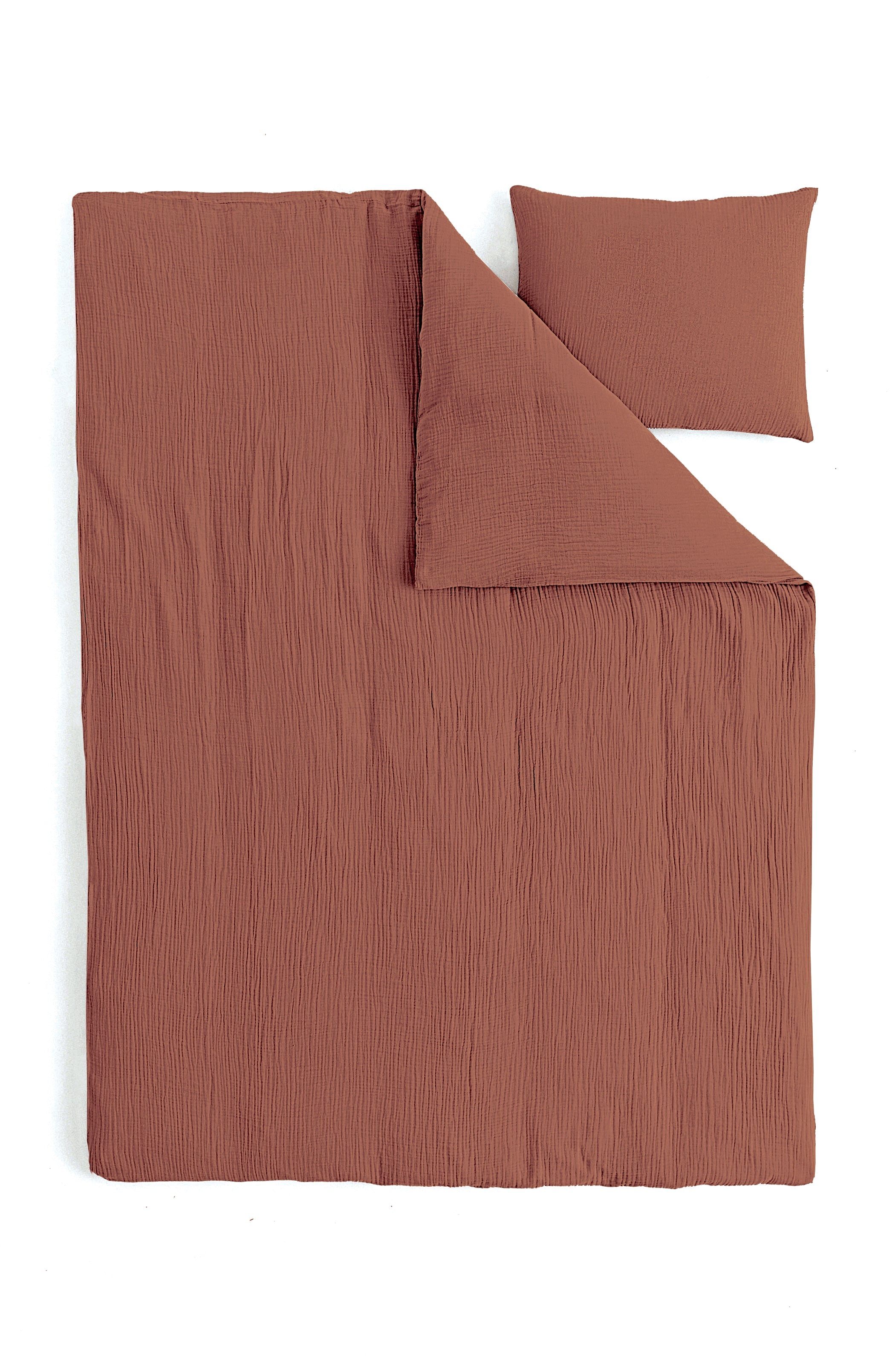 Mousseline Quilt Cover Set Nude