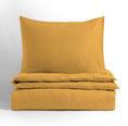 Afbeelding laden in Galerijviewer, Mousseline Quilt Cover Set Warmish Yellow
