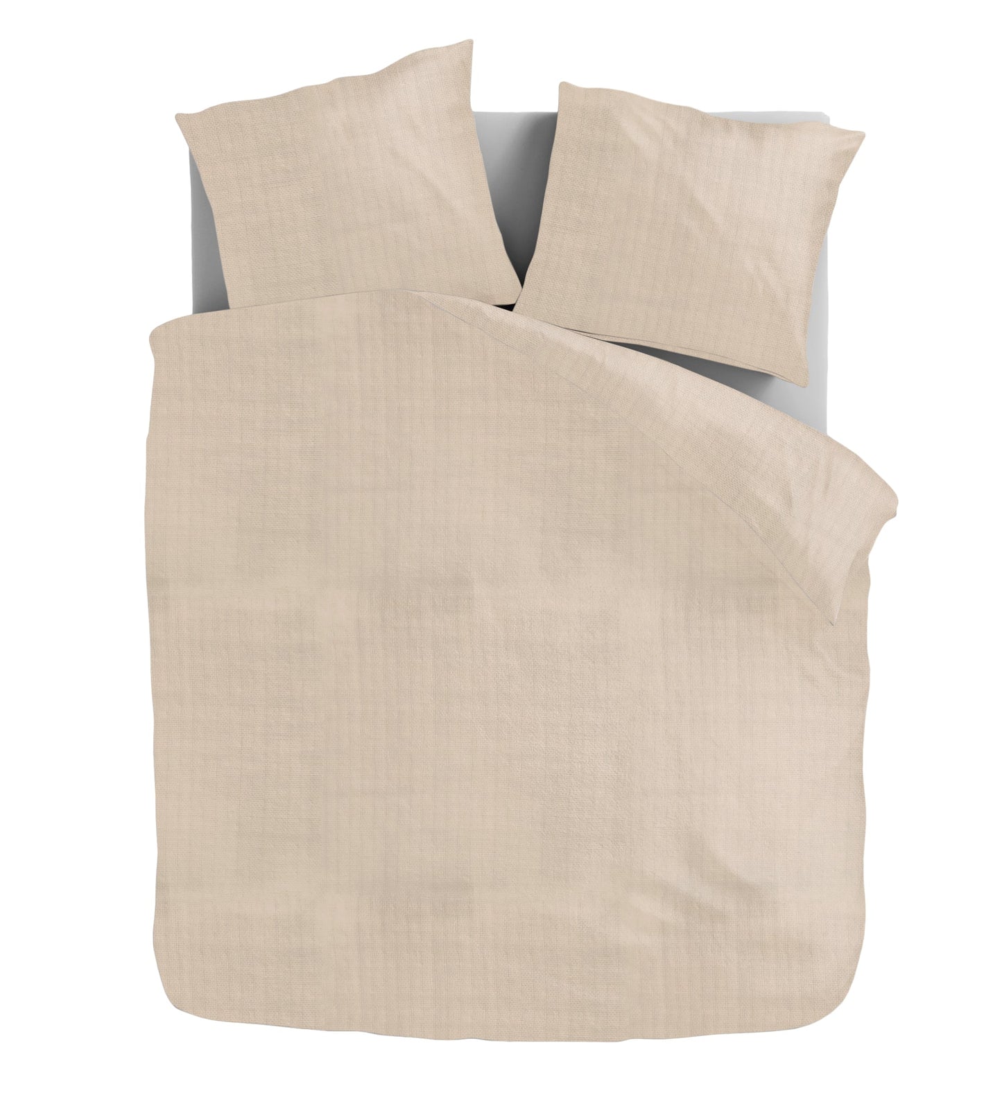 Musselin-Bettwäsche-Set Beige