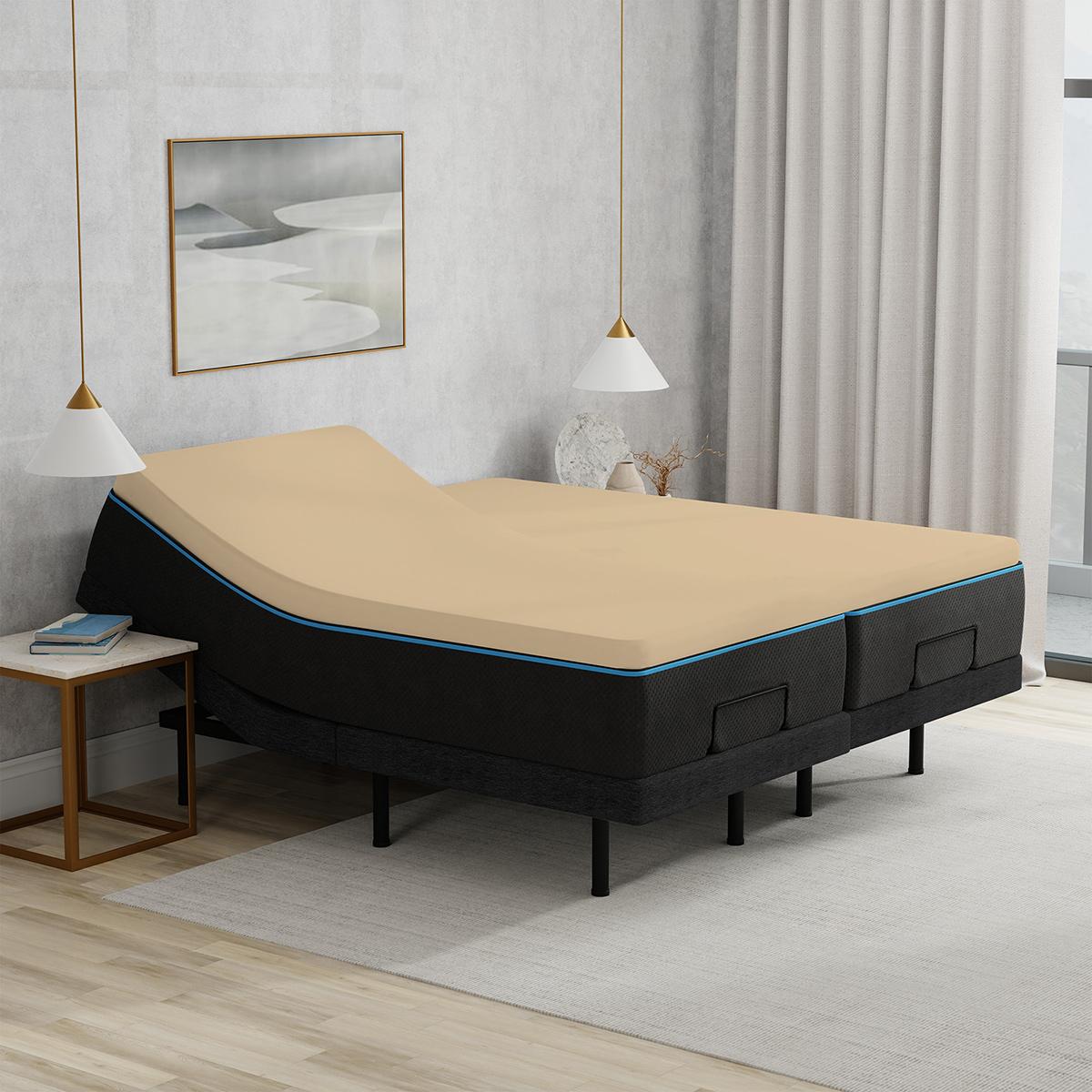 Dubbel Jersey Split Topper Hoeslaken