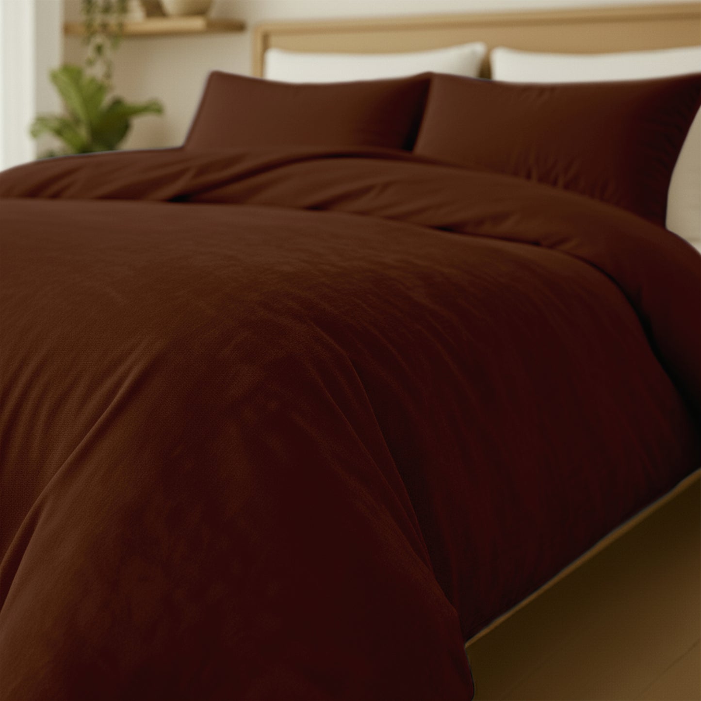 Quilt Cover Set - Velvet Coral