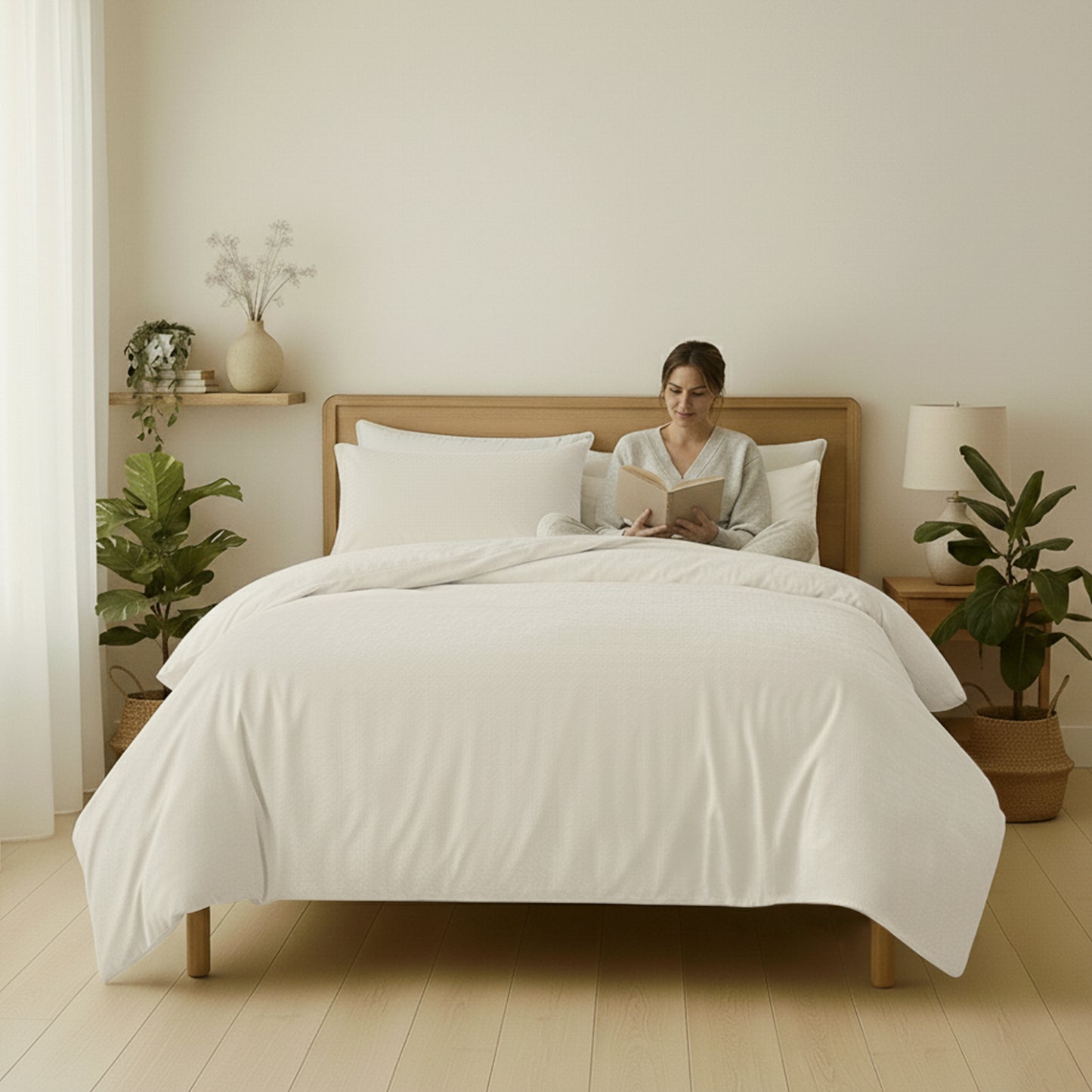 Quilt Cover Set - Velvet Coral