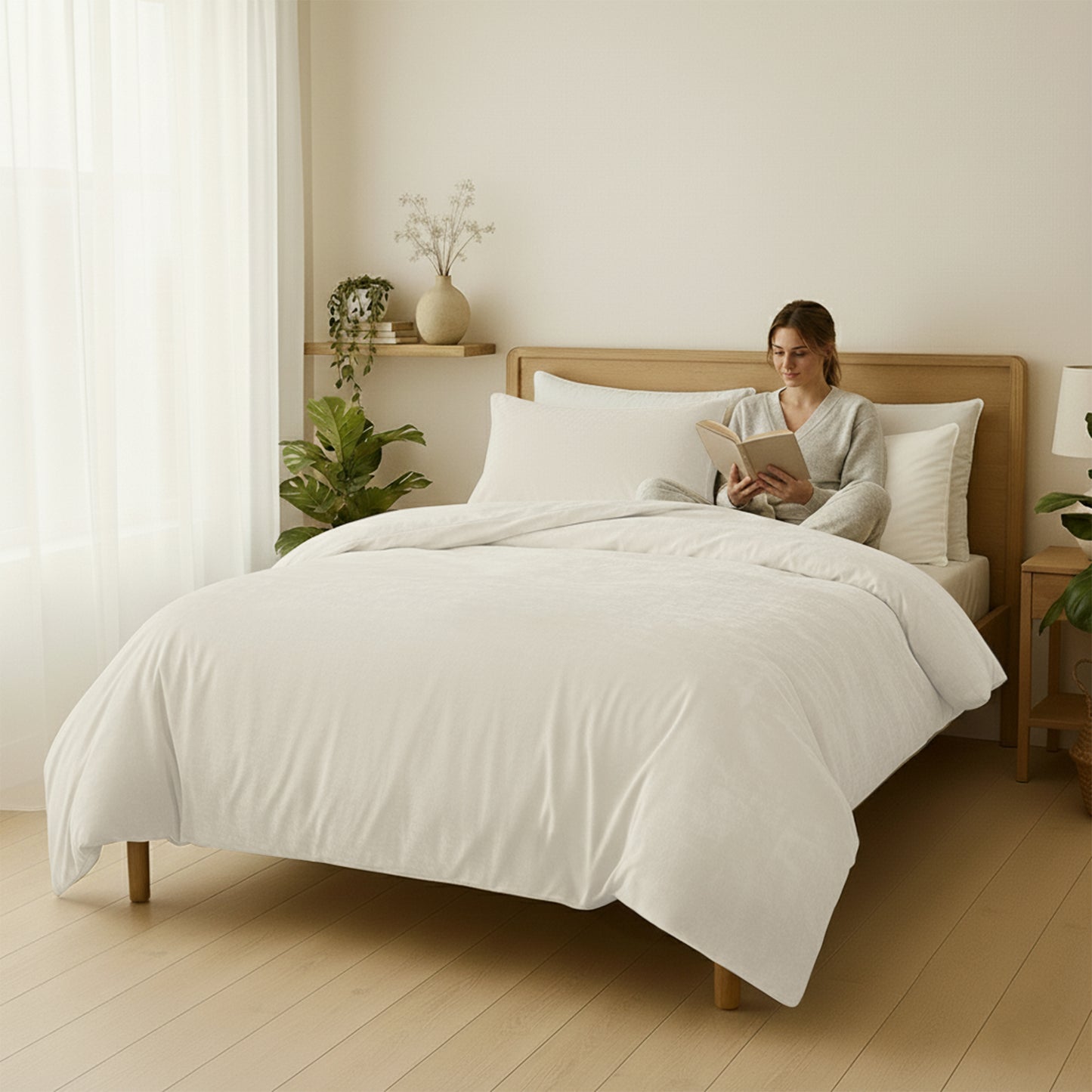 Quilt Cover Set - Velvet Coral