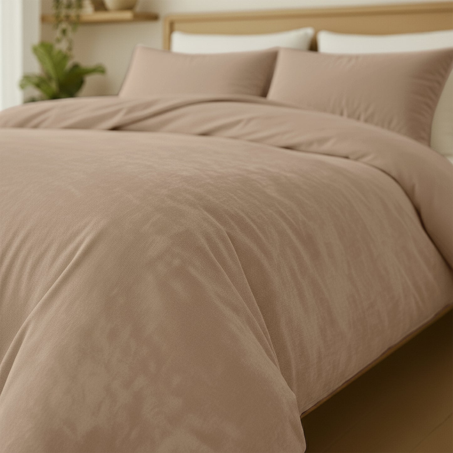 Quilt Cover Set - Velvet Coral