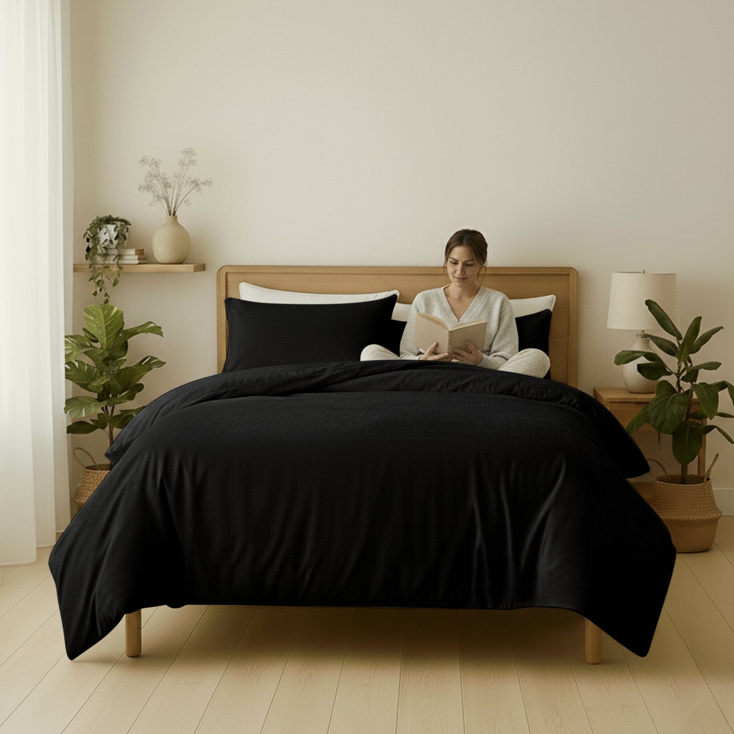 Quilt Cover Set - Velvet Coral