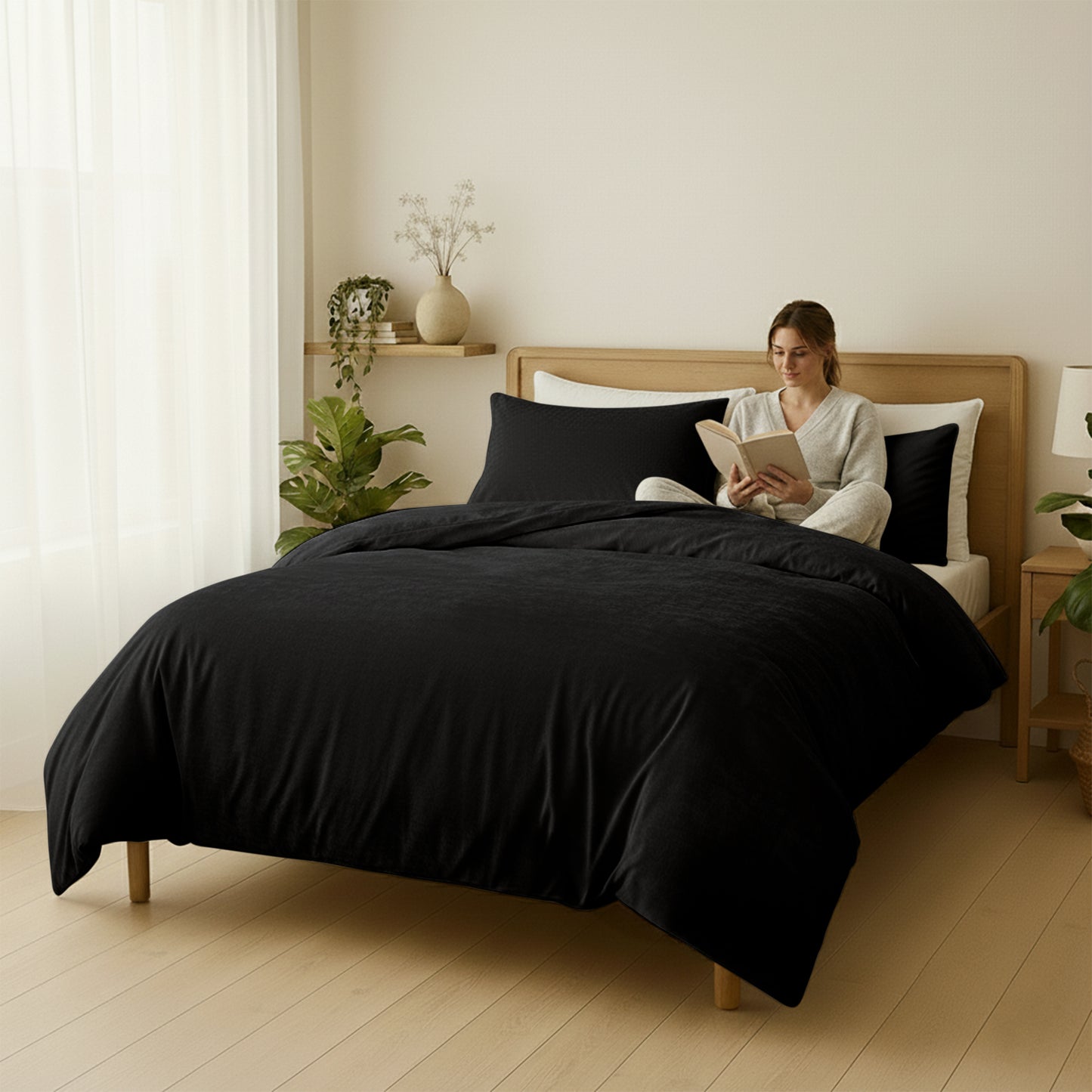 Quilt Cover Set - Velvet Coral