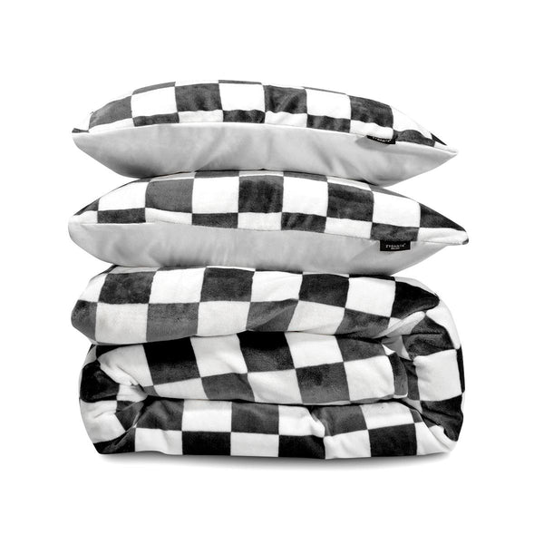 Dekbedovertrekset Chess Fleece