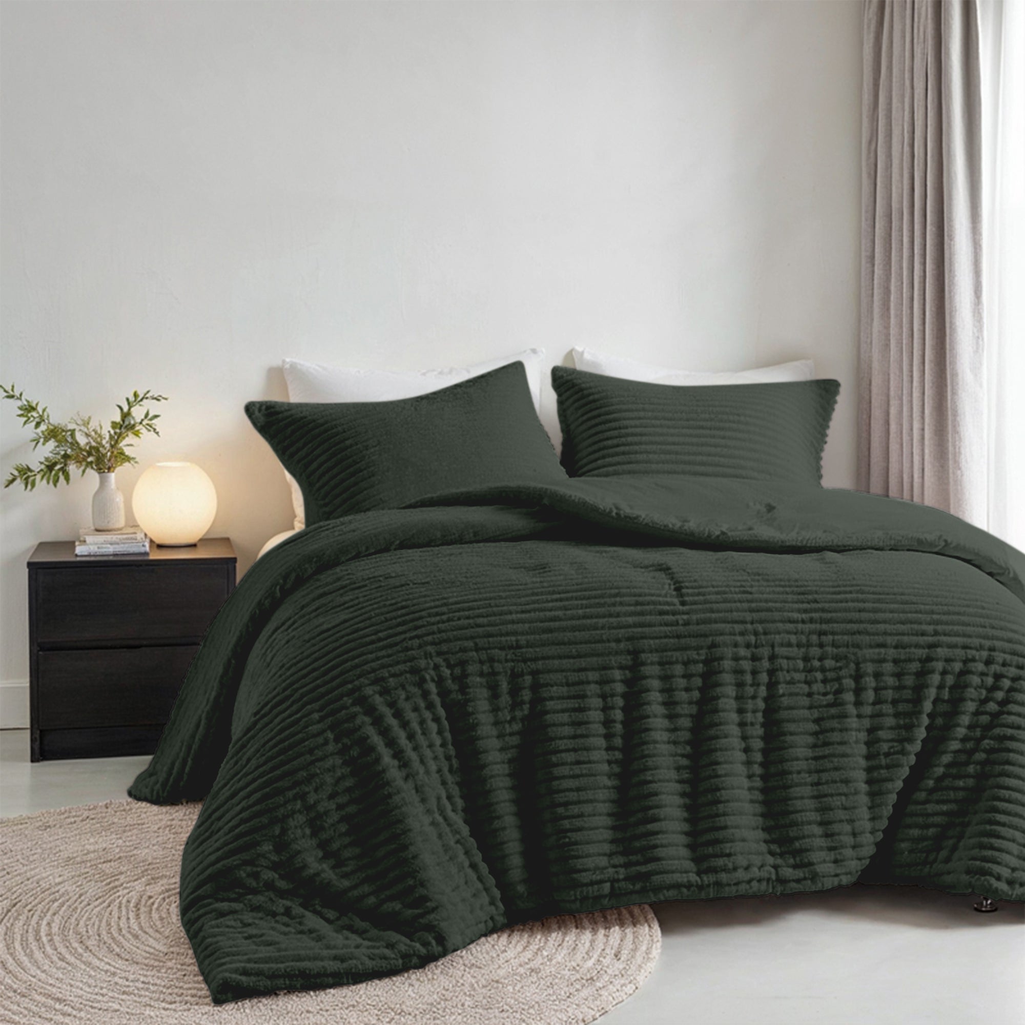 Dekbedovertrekset Teddy Rib