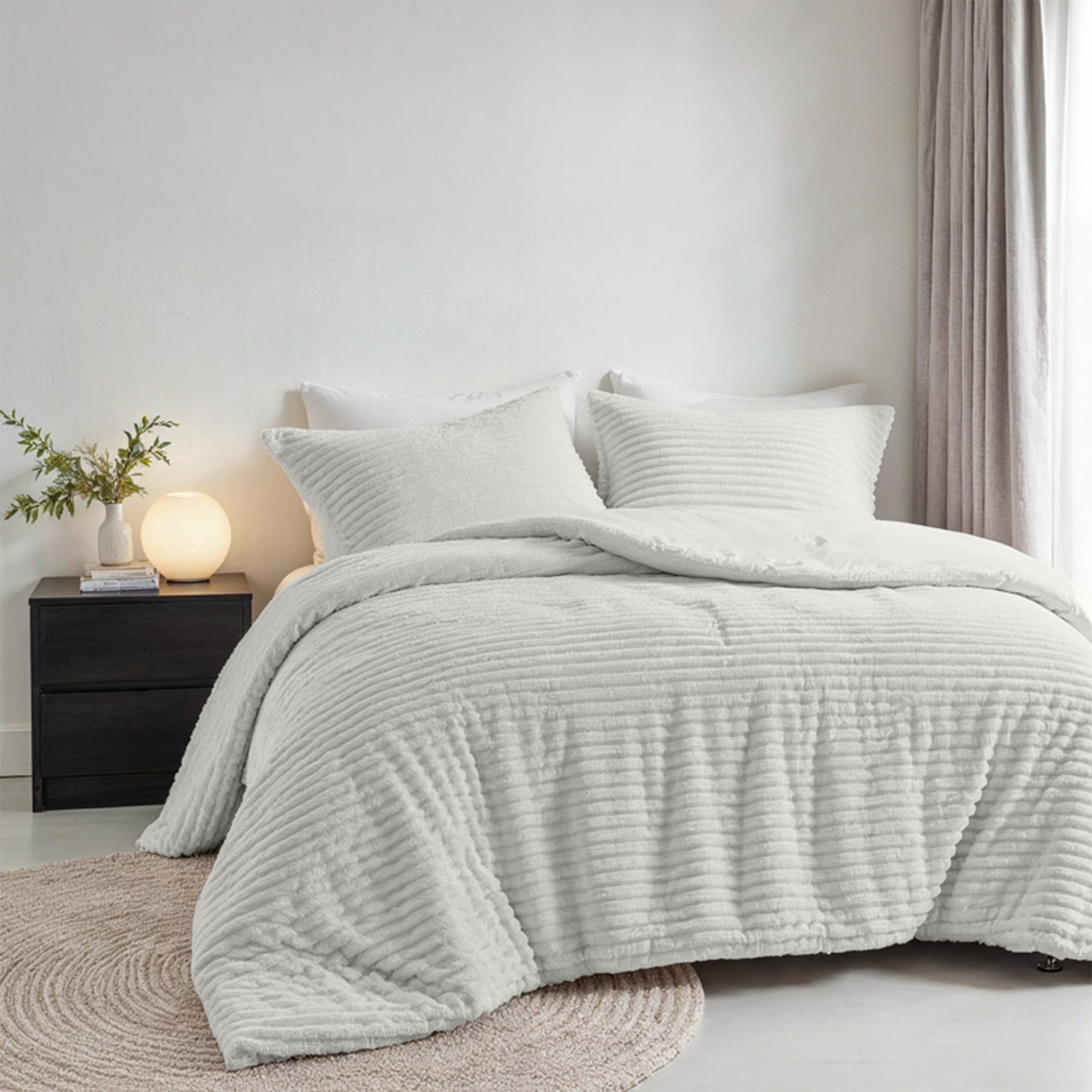 Dekbedovertrekset Teddy Rib