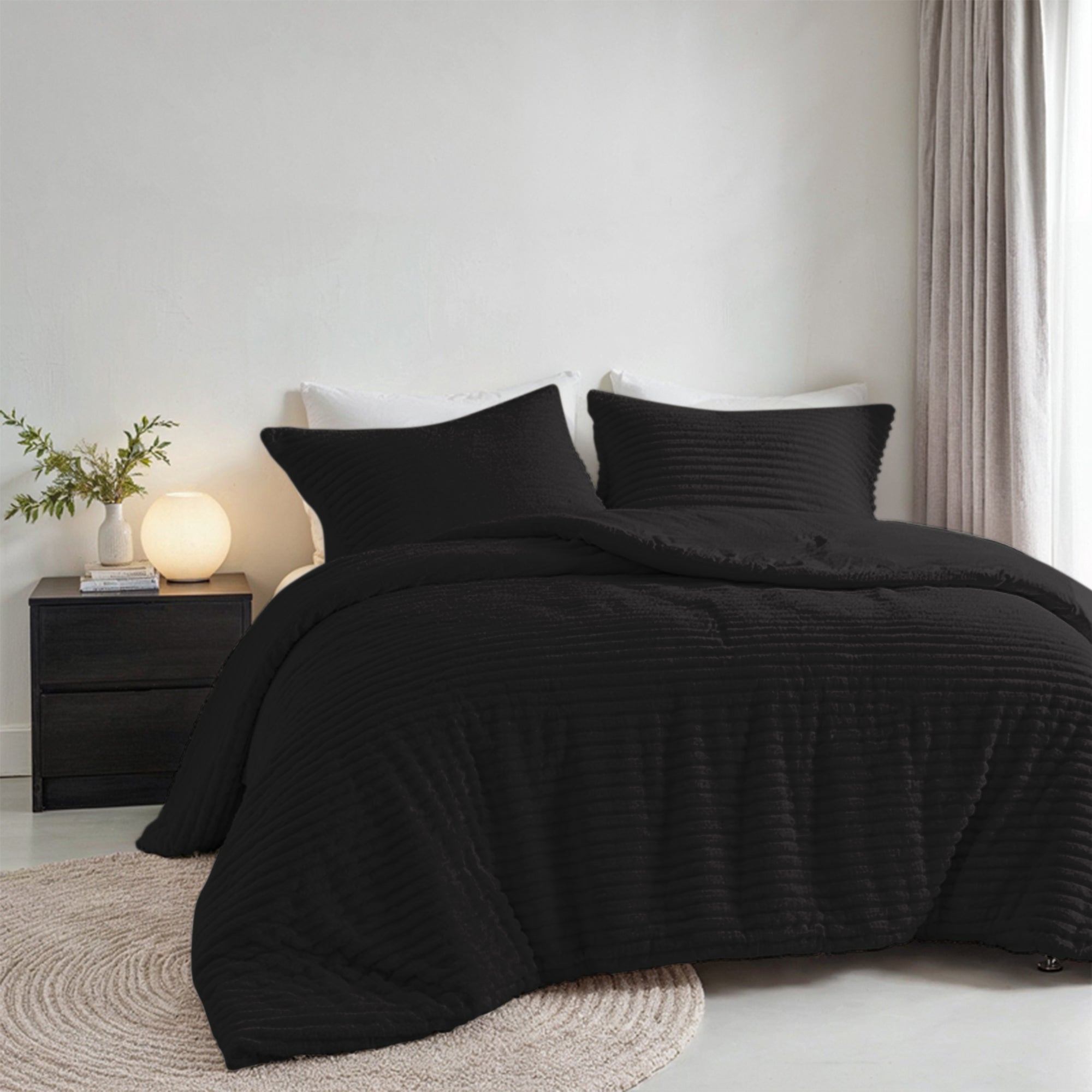 Dekbedovertrekset Teddy Rib