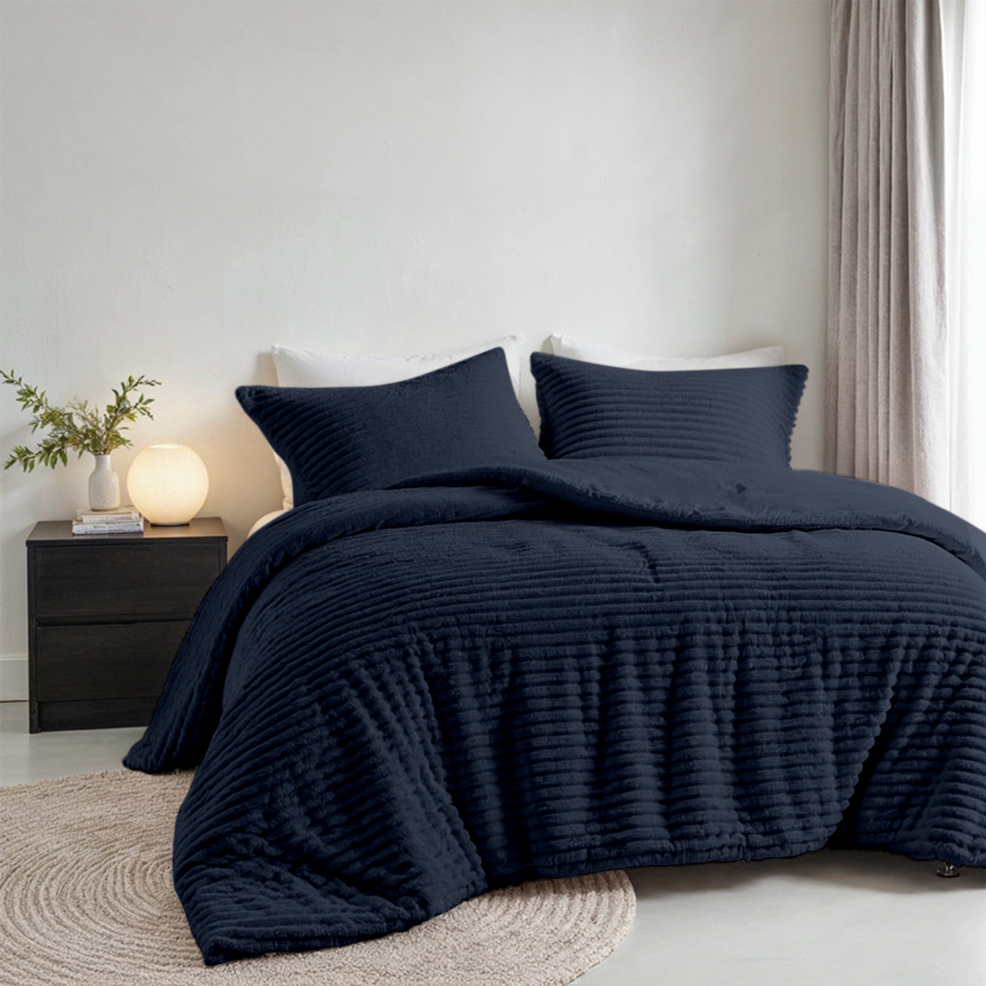 Dekbedovertrekset Teddy Rib