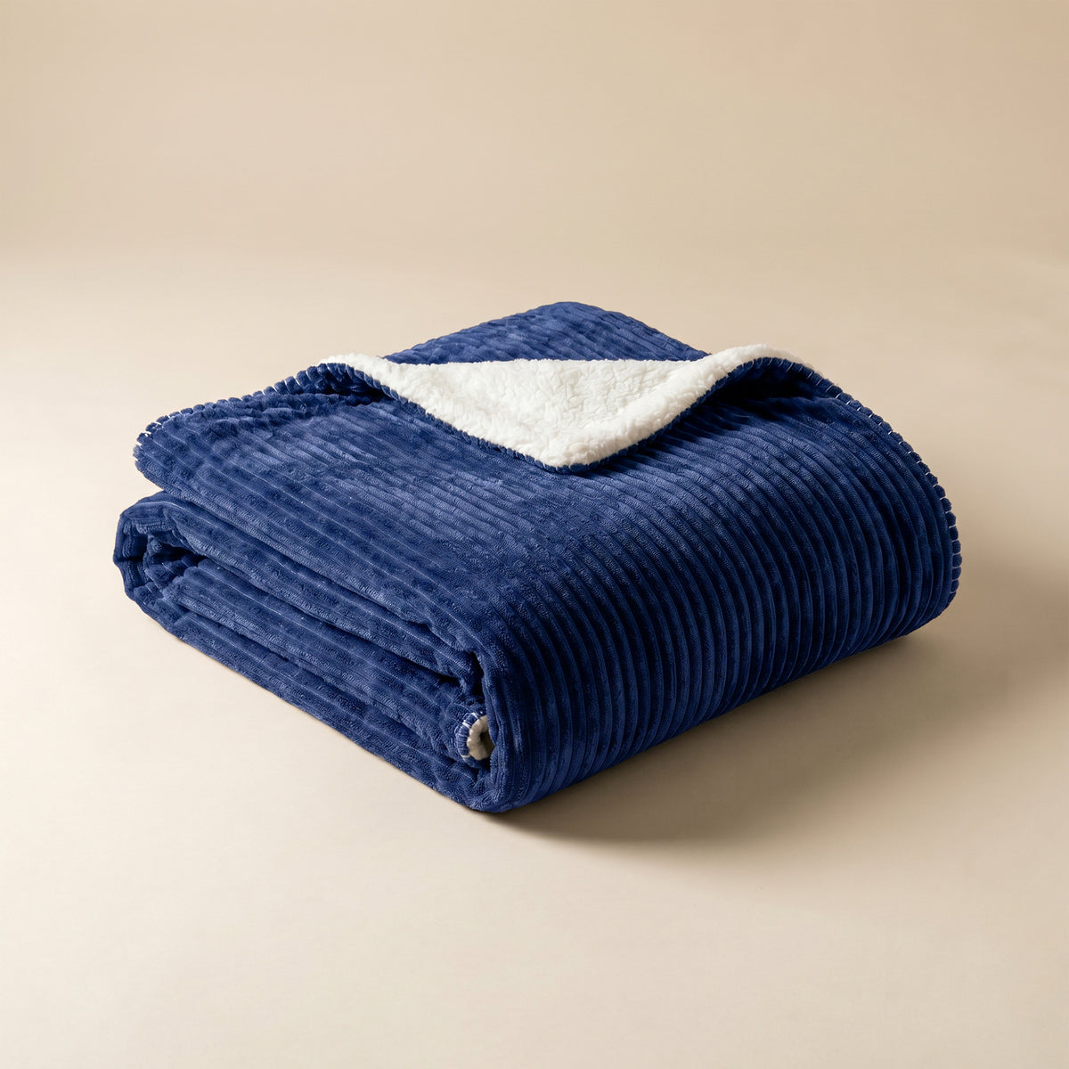 XL Plaid Corduroy Rib Navy