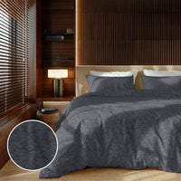 Emboss Zebra Duvet Cover Set