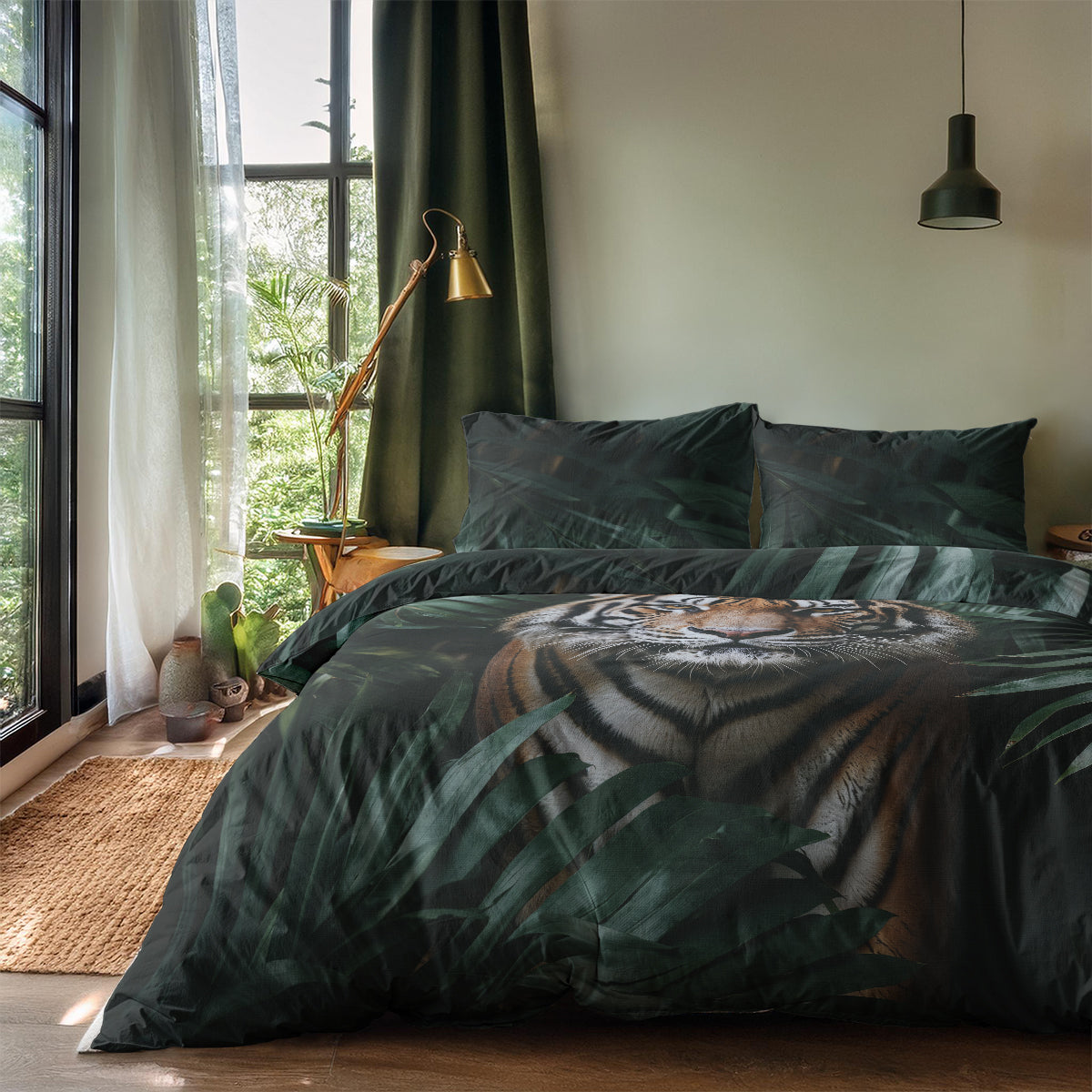 Dekbedovertrek Jungle Majesty Tiger