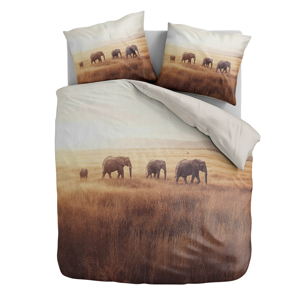 Dekbedovertrek Terra Plains Elephant