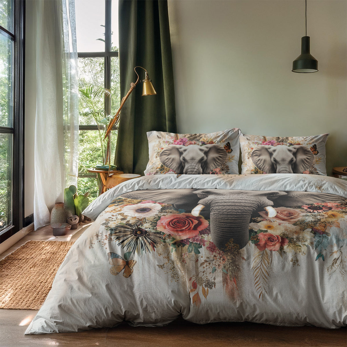 Dekbedovertrek Tusks & Petals