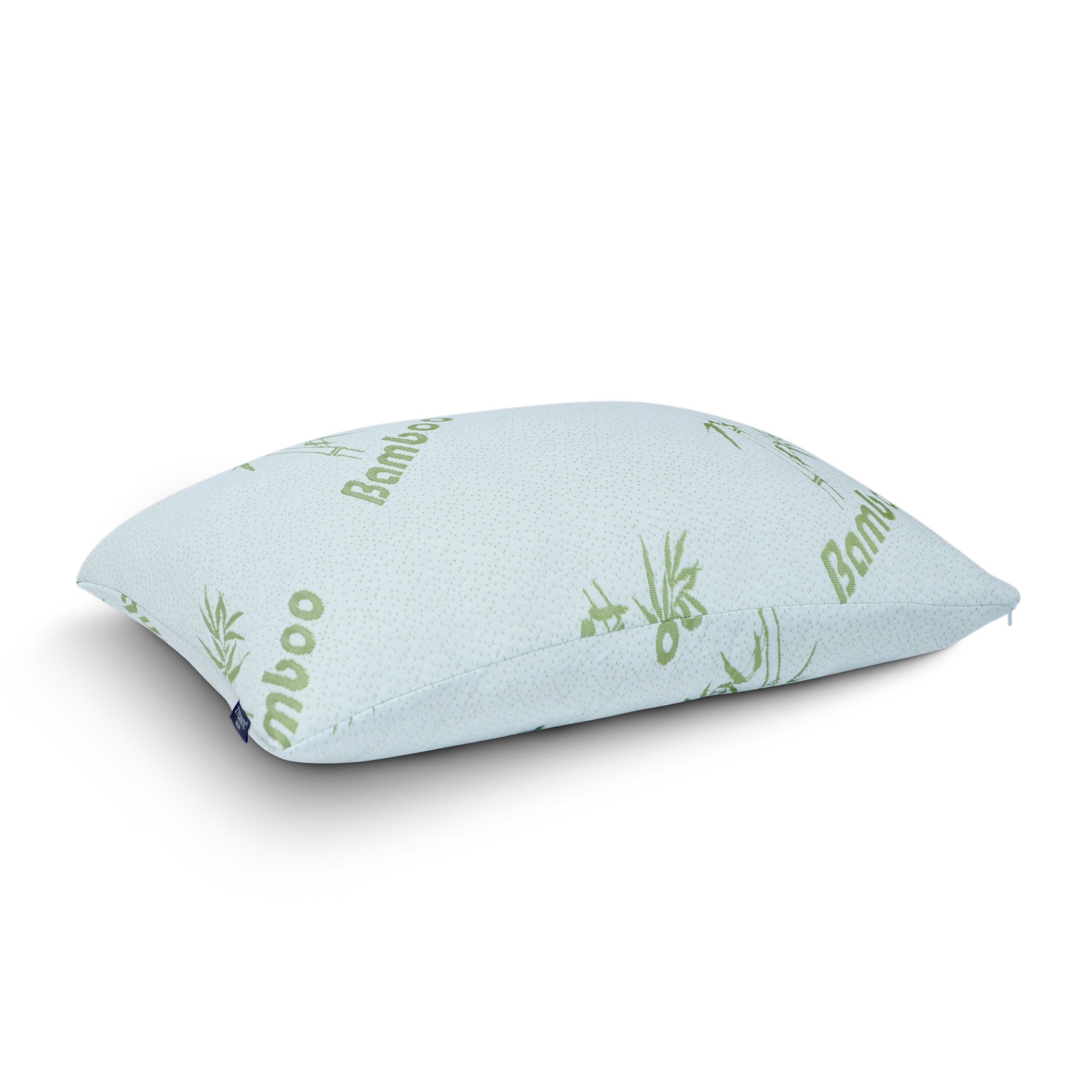 Bamboo Kussen Bamborella - Groen/Wit