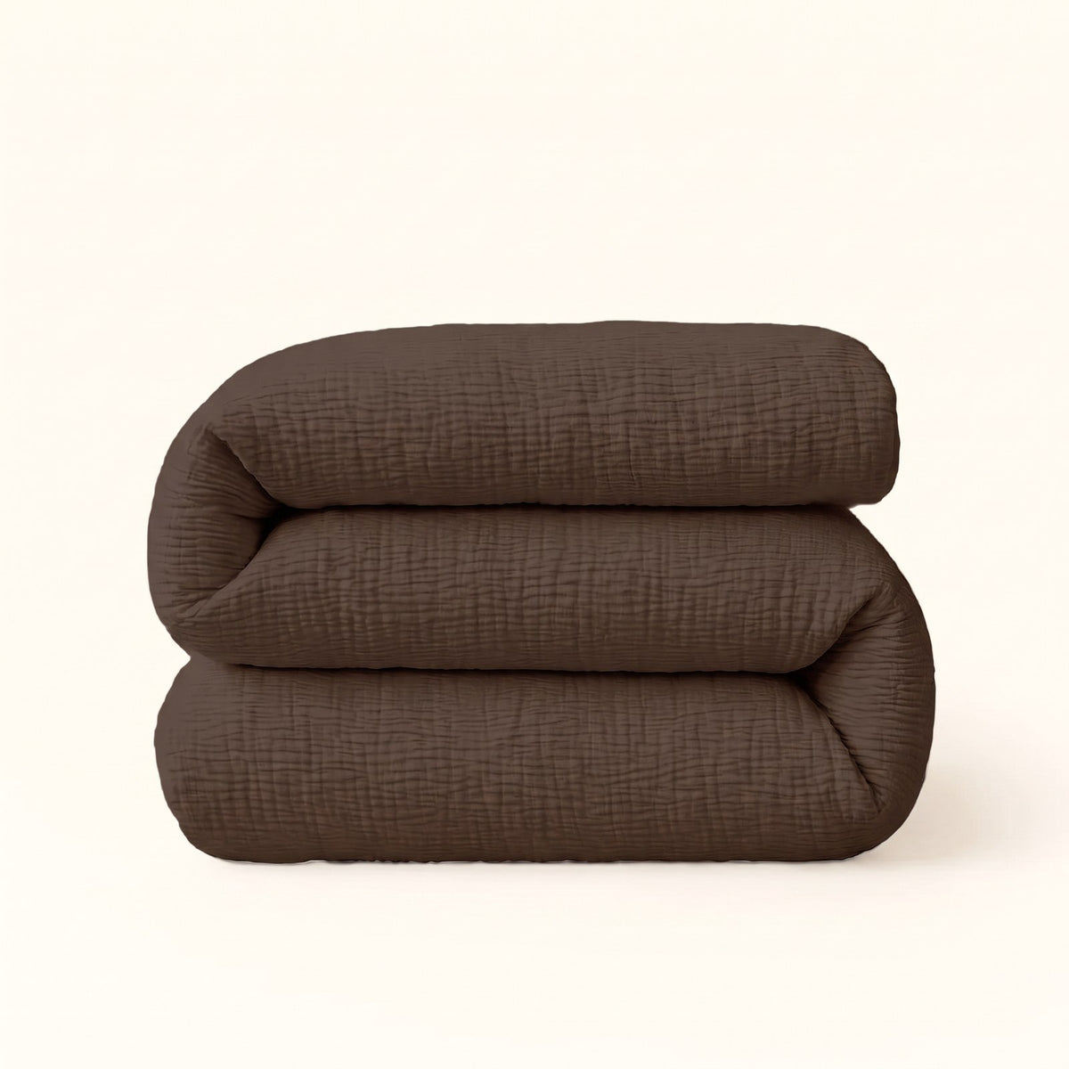 Eazzzy Dekbed Mousseline Chocolate