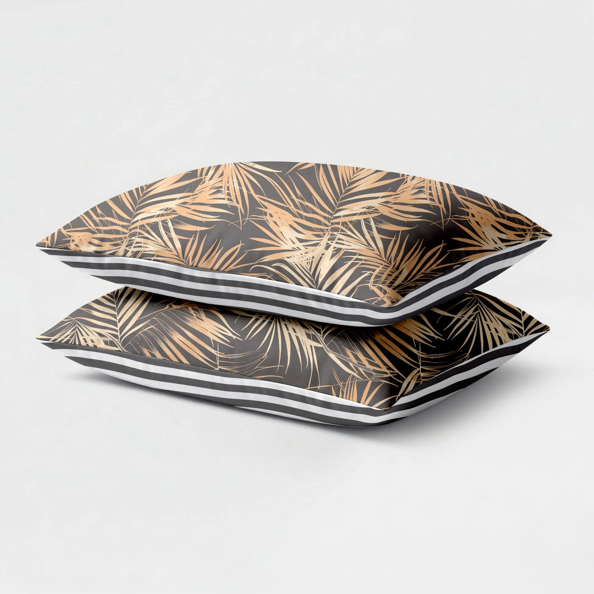 Eazzzy Print Kussenslopen Orange Leafs