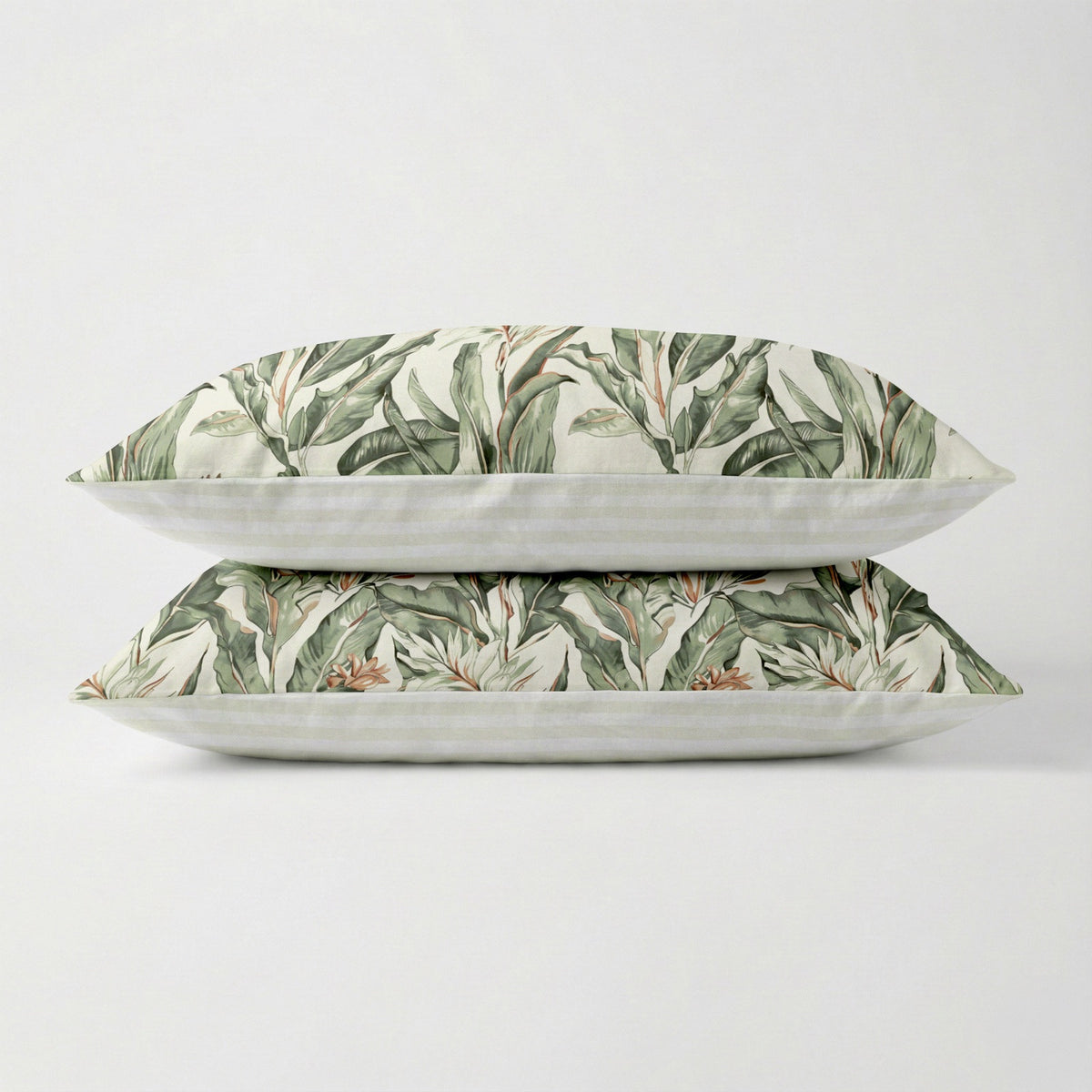 Eazzzy Print Kussenslopen Floral Green