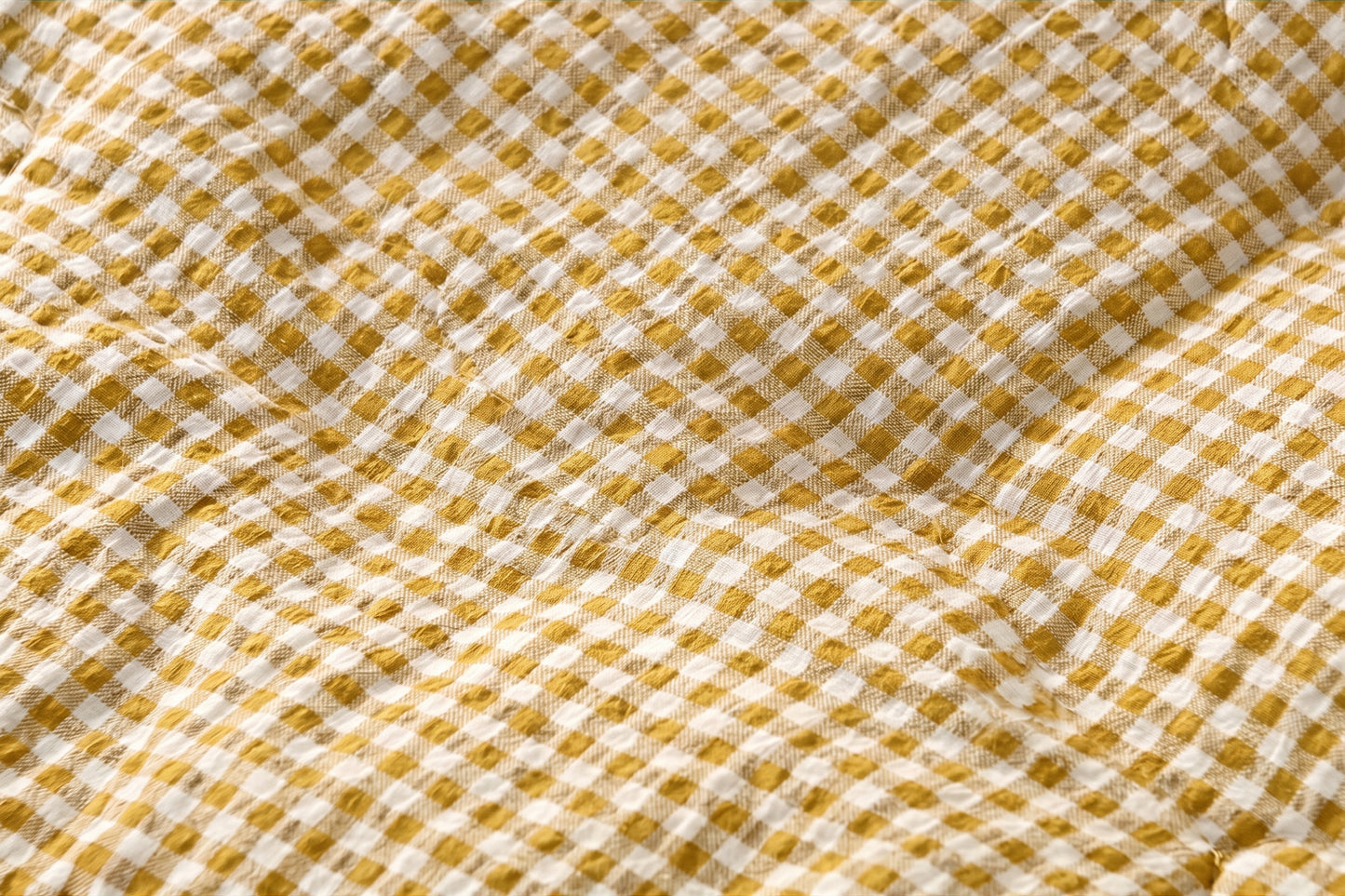 Yarn Dye Seersucker Quilts & Pillow Covers