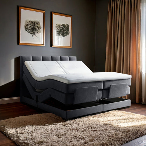 Elektrisches Boxspringbett Milano