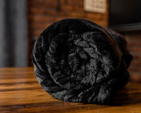Coral Fleece Decke Van der Valk - Schwarz