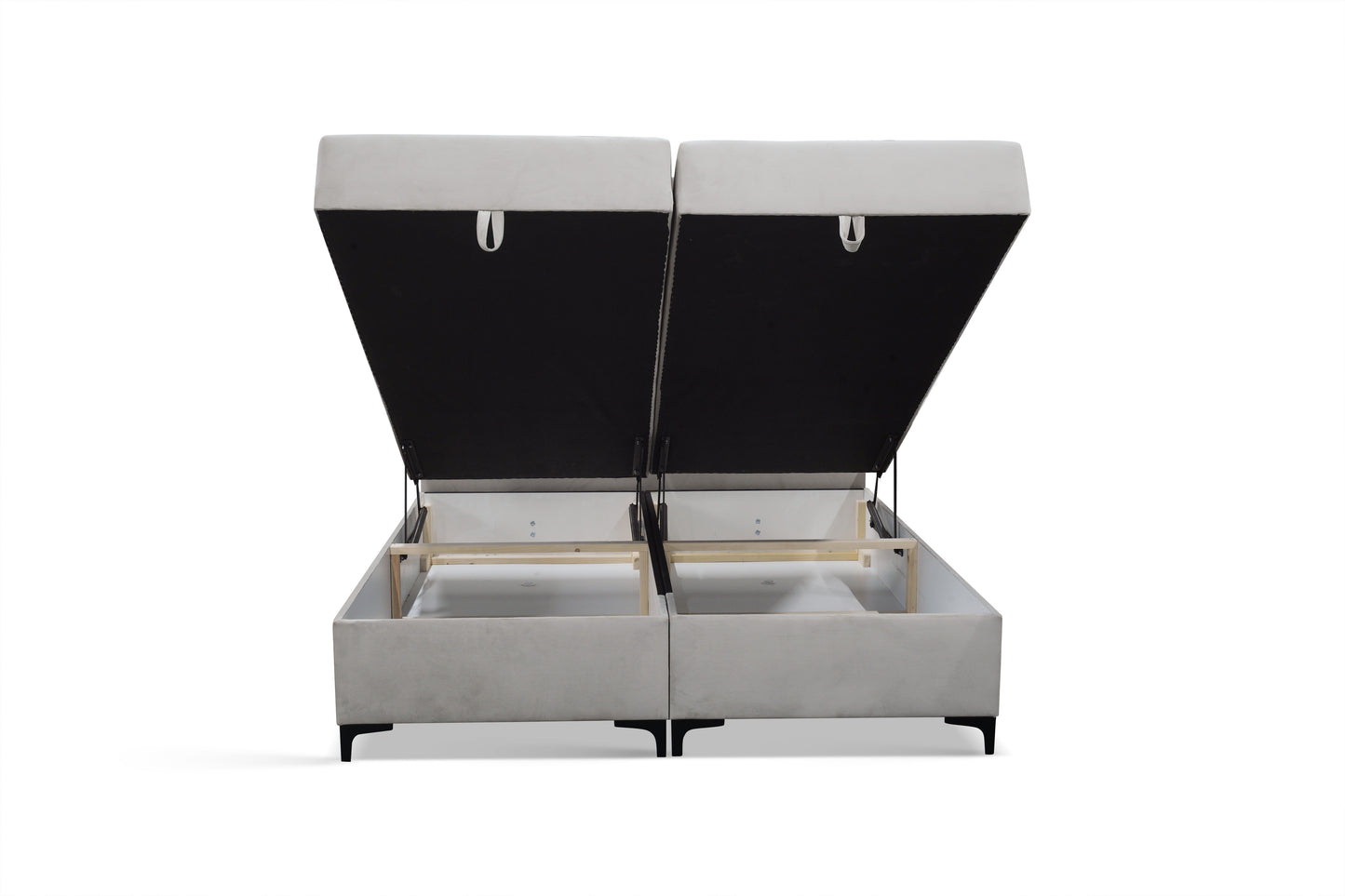 Boxspring Samt Longo