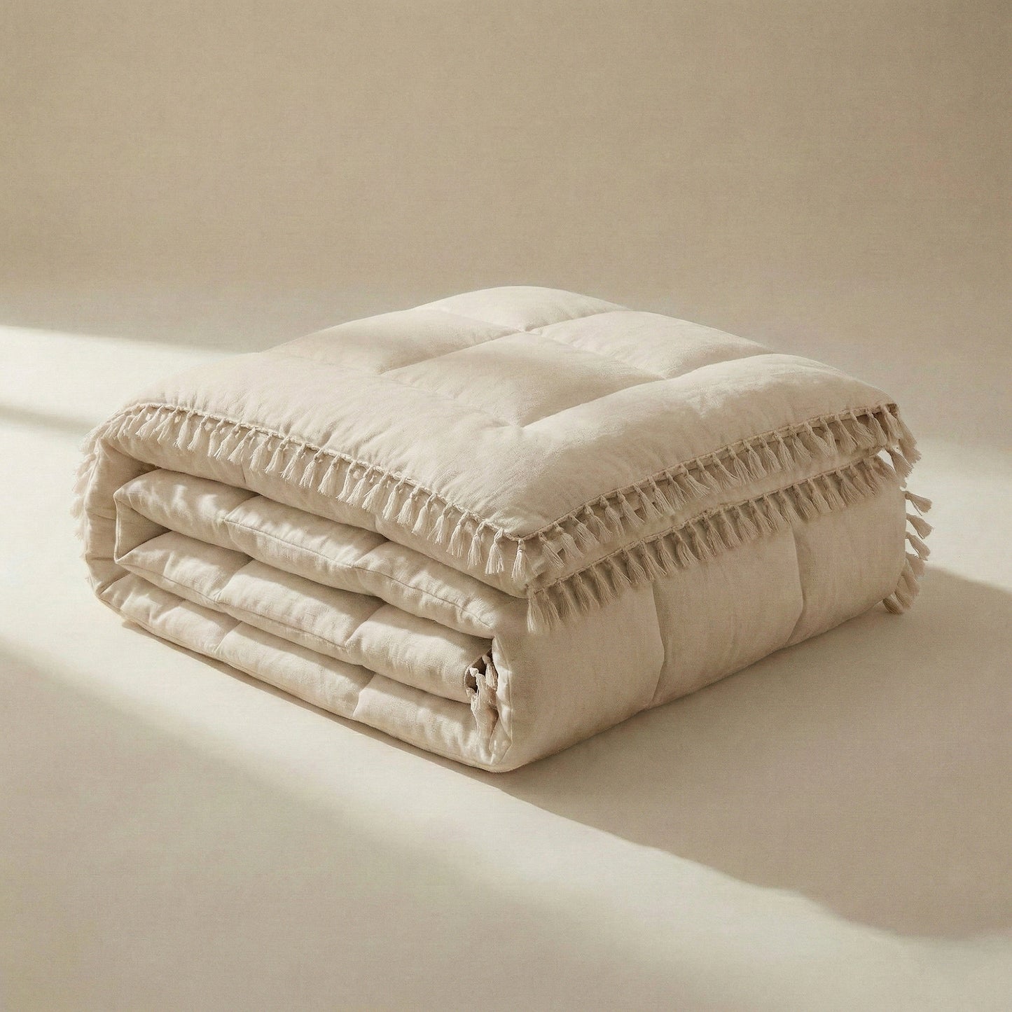 Ibiza Lace Trim Quilts & Pillow Covers