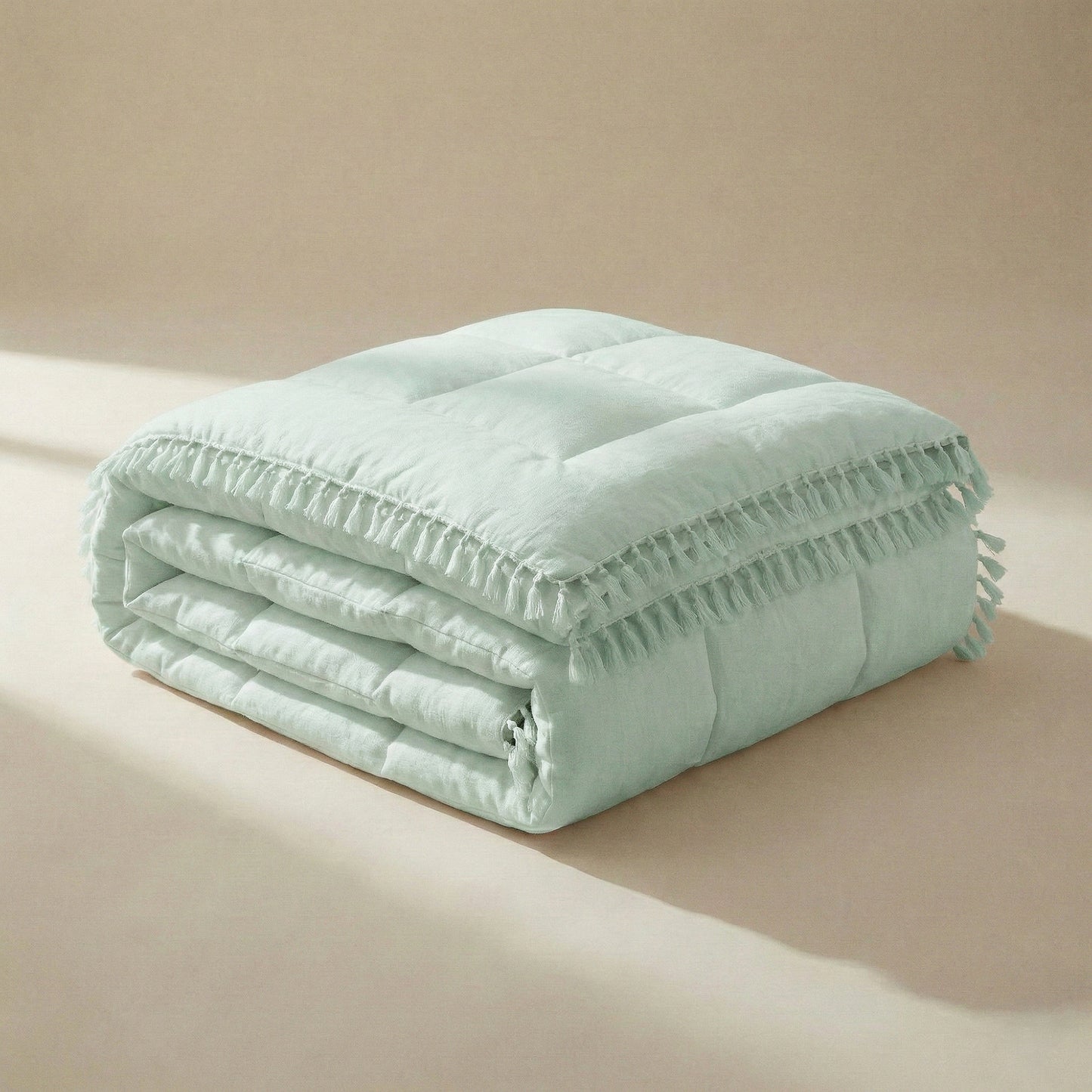Ibiza Lace Trim Quilts & Pillow Covers