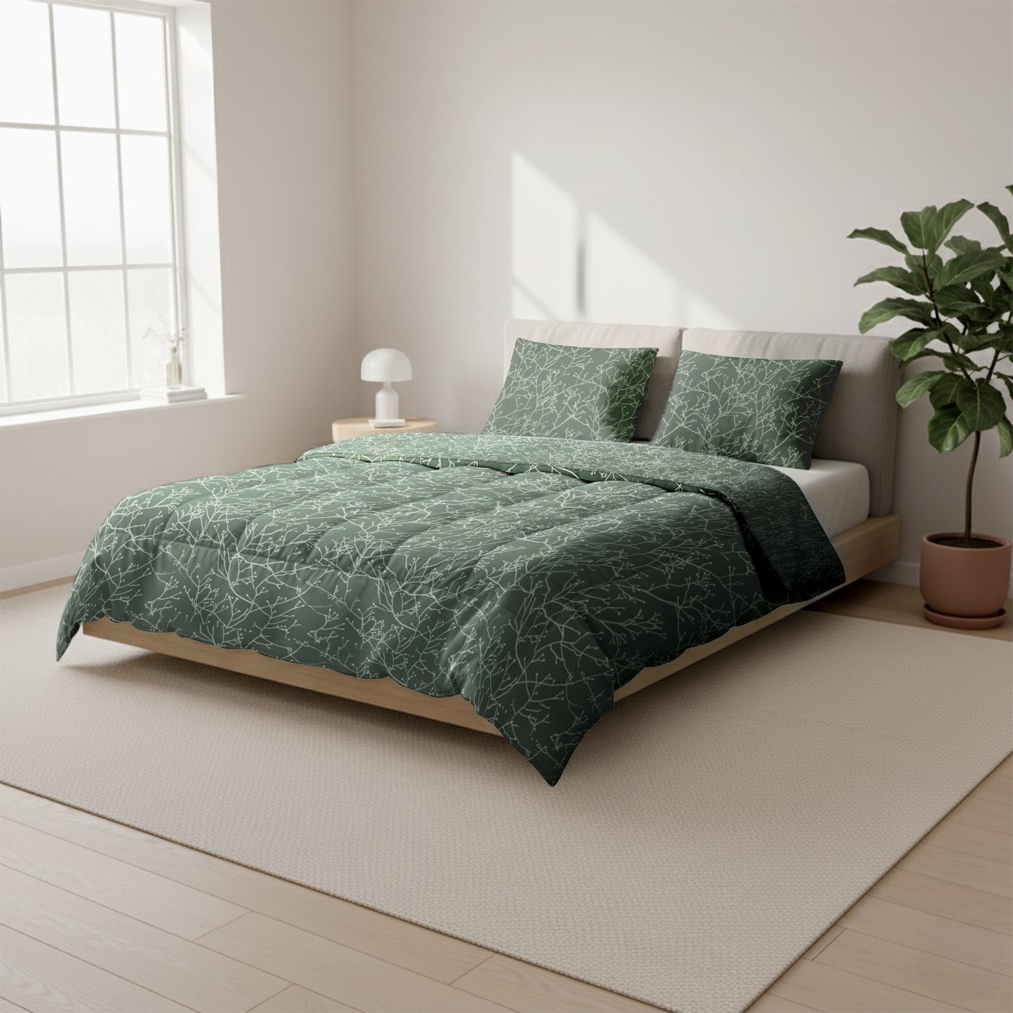 Printed Nano Quilts with Pillow Covers