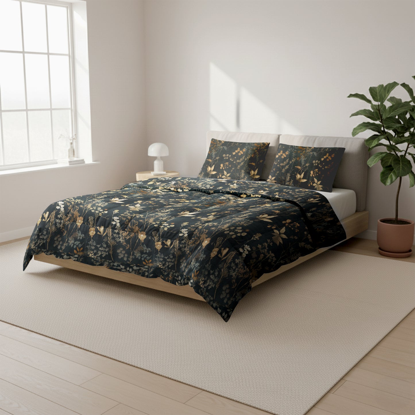 Printed Nano Quilts with Pillow Covers