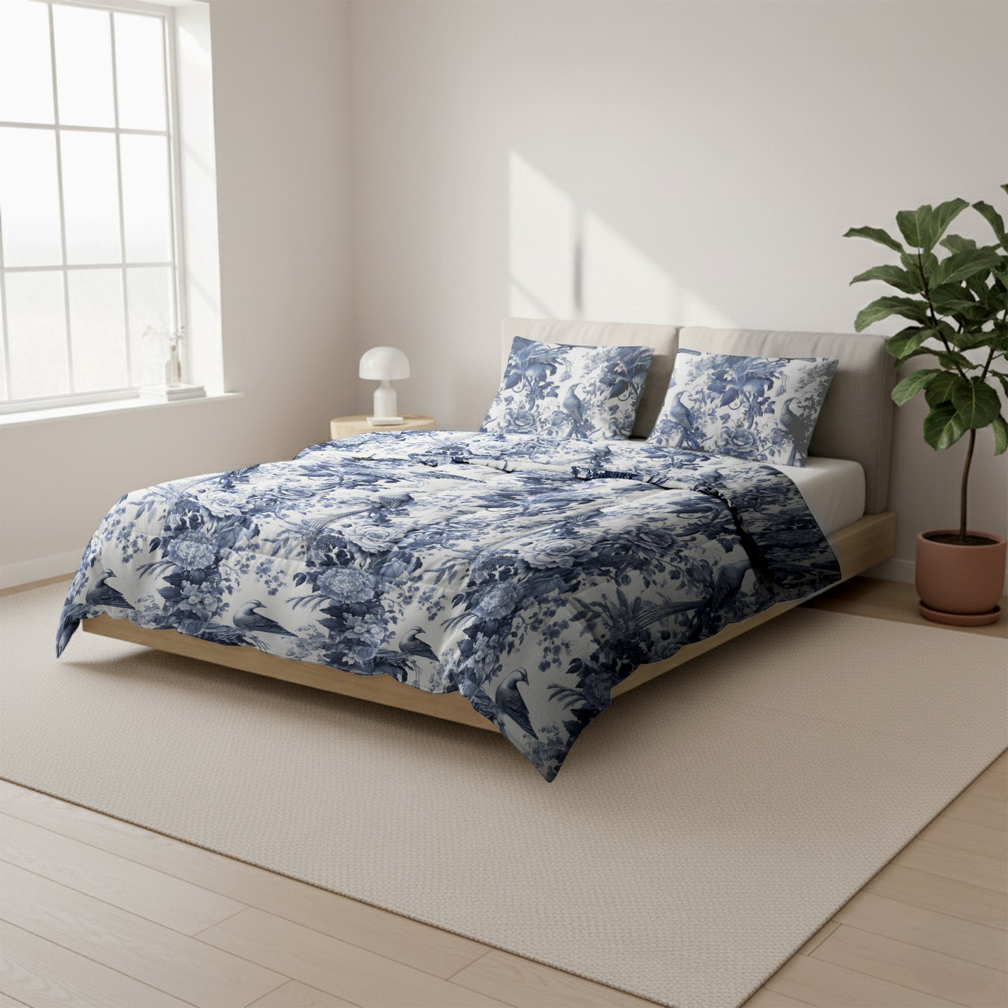 Printed Nano Quilts with Pillow Covers