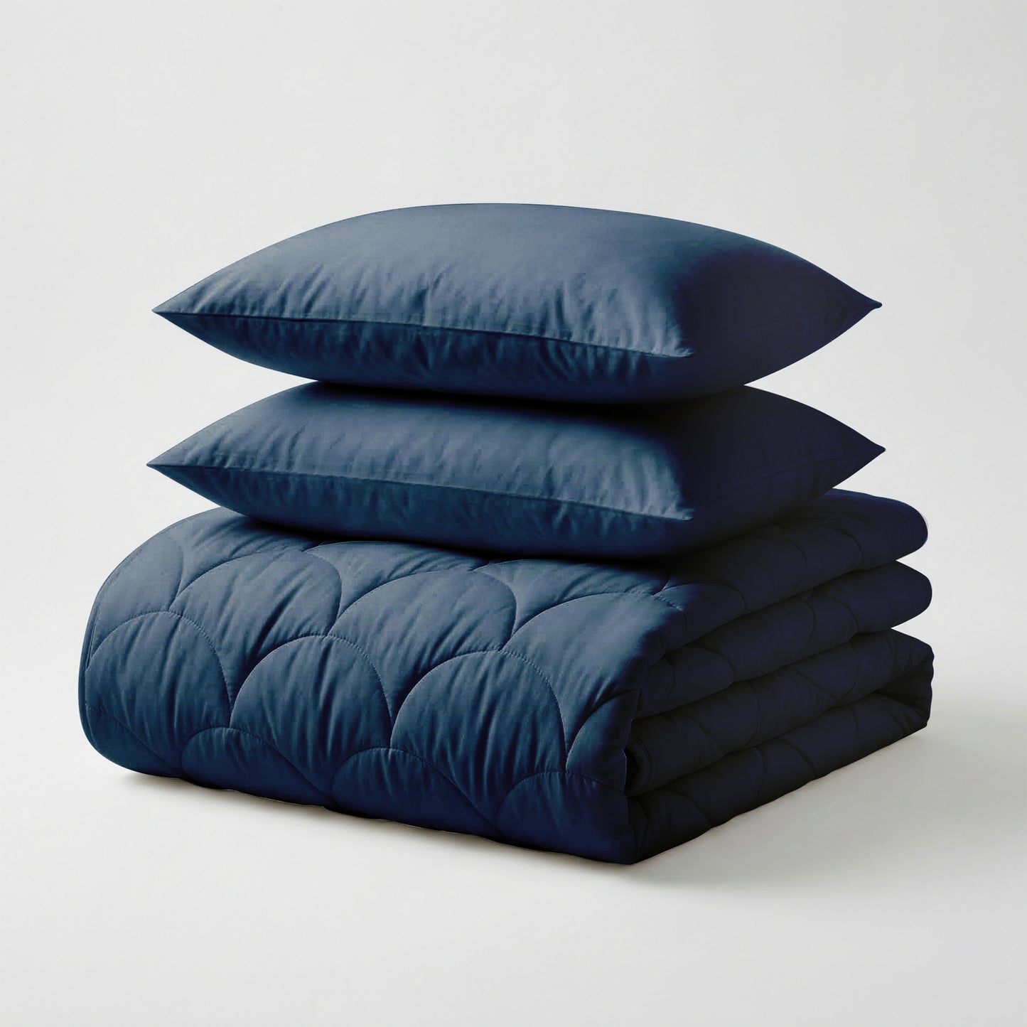 Cotton Percale Quilt with Pillow covers