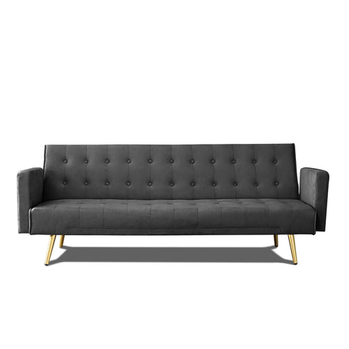 Schlafsofa Fiorentina - Anthrazit