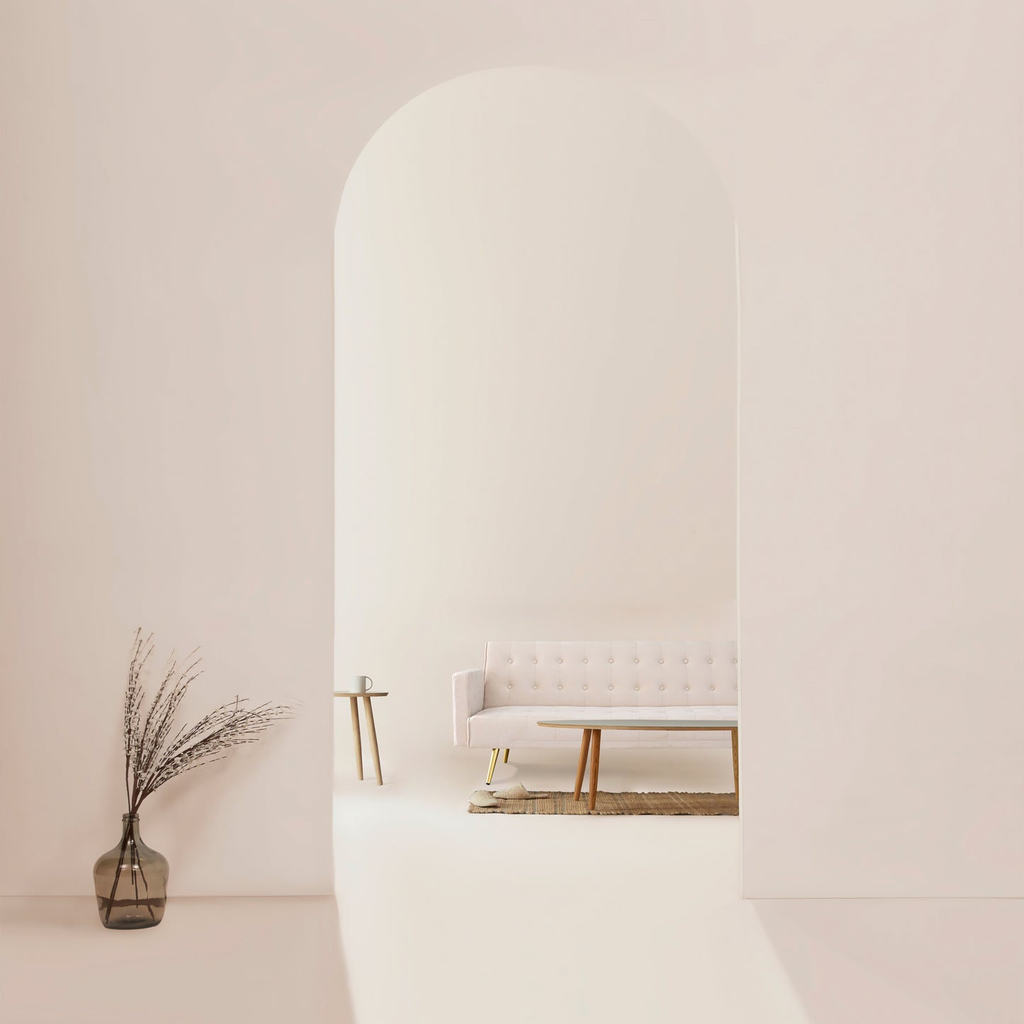 Schlafsofa Fiorentina - Beige