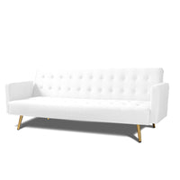 Schlafsofa Fiorentina - Gebrochenes Weiß