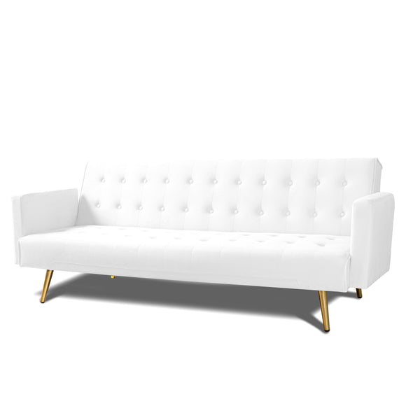 Schlafsofa Fiorentina - Gebrochenes Weiß