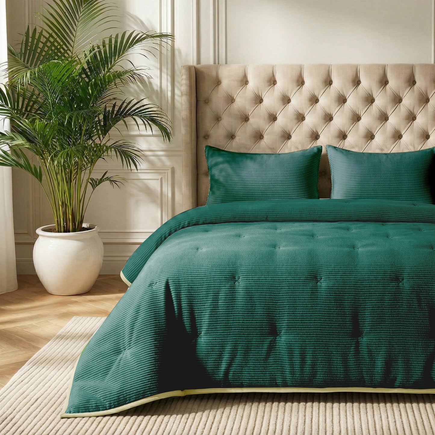Corduroy Quilts and Pillow Covers