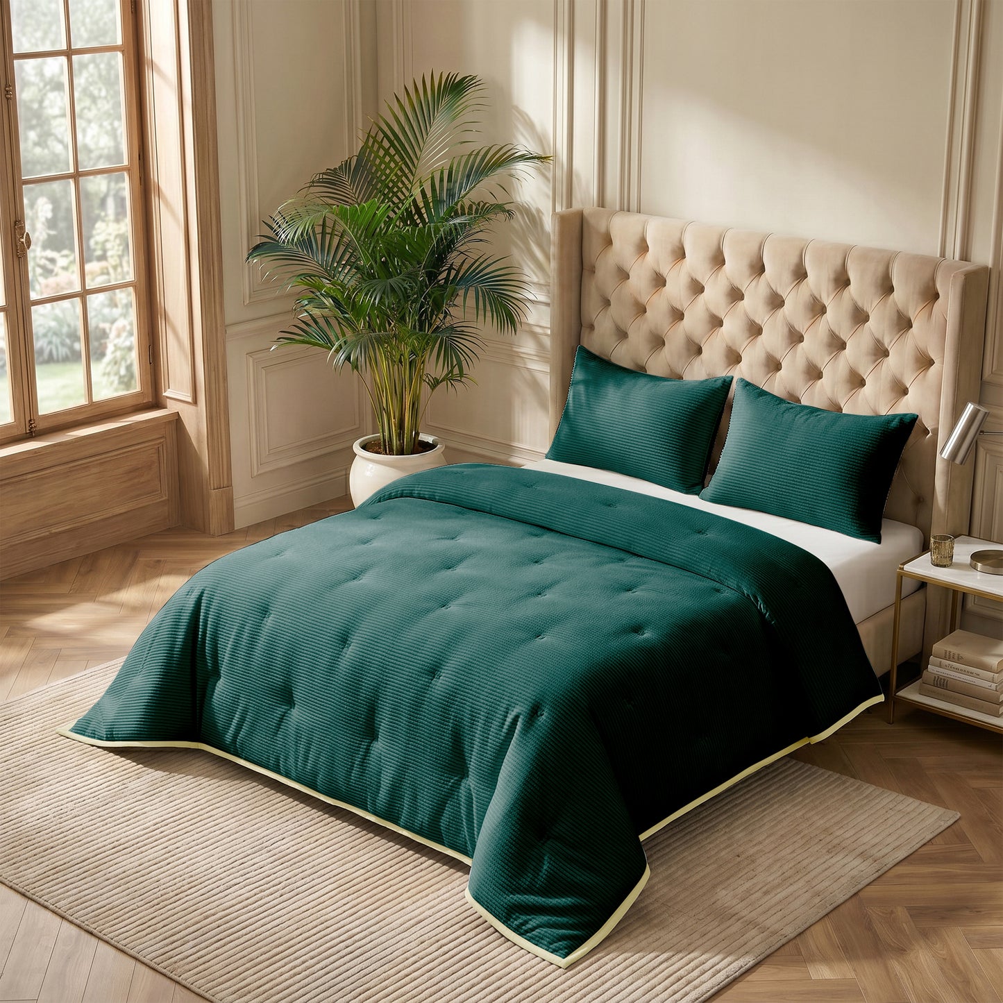 Corduroy Quilts and Pillow Covers