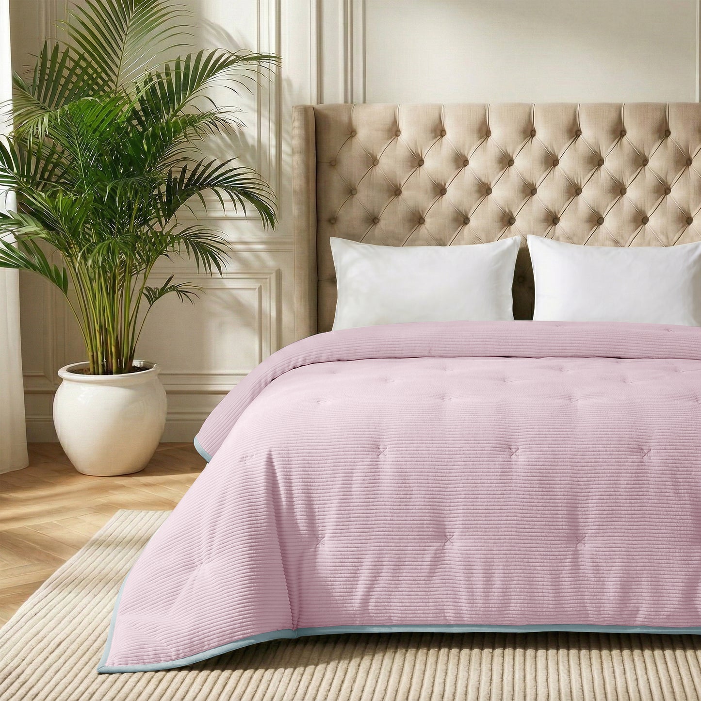 Corduroy Quilts and Pillow Covers