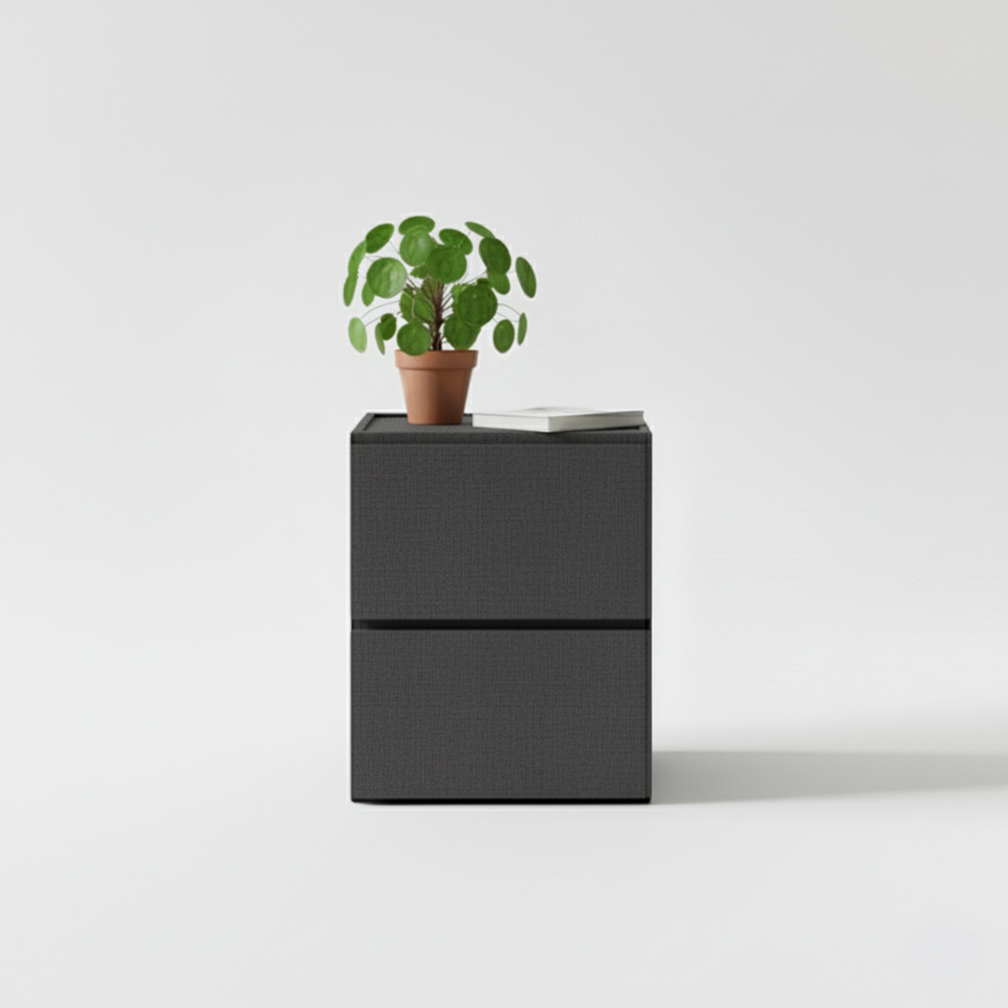 Nachtkastje Isa Antraciet